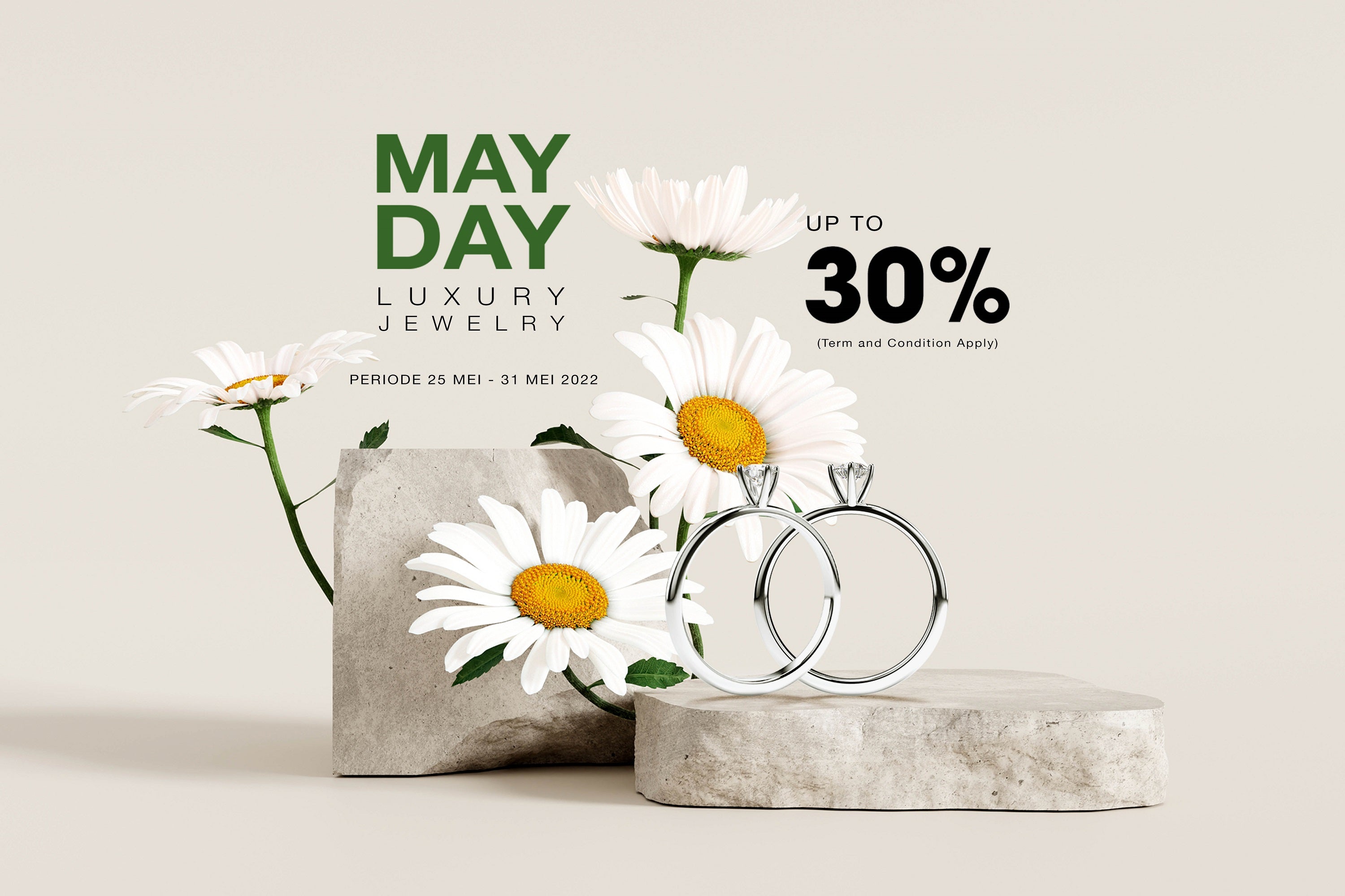 MAYDAY DISCOUNT UP TO 30%