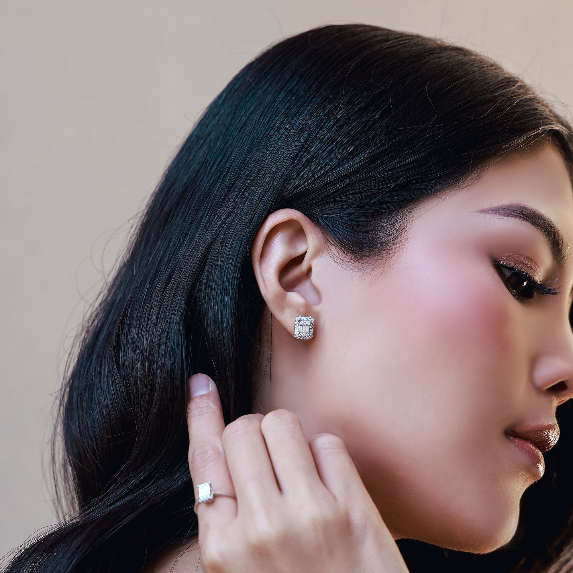 Rhea Diamond Earrings (P2407160012)