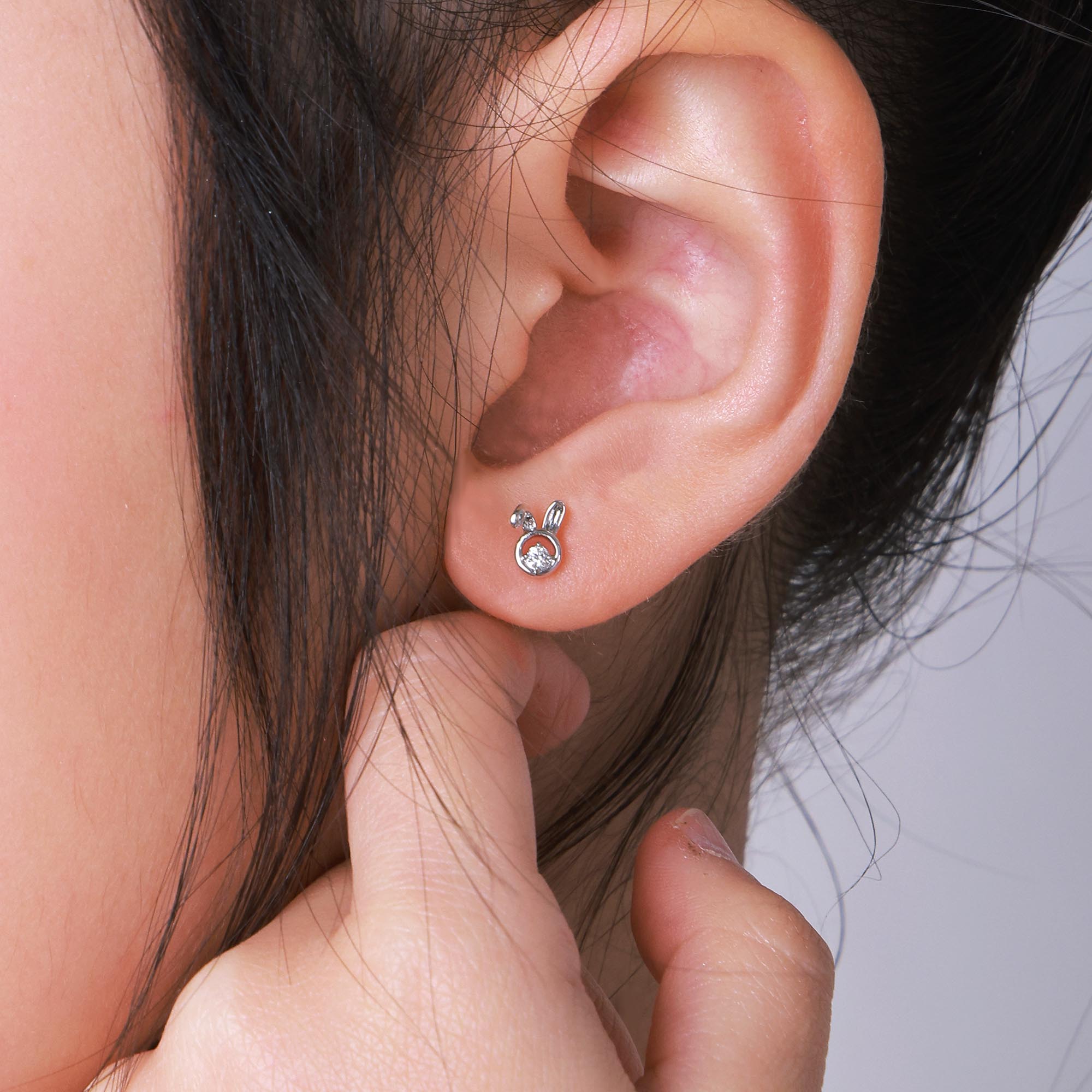 Bunny Diamond Earring (P2508130001)