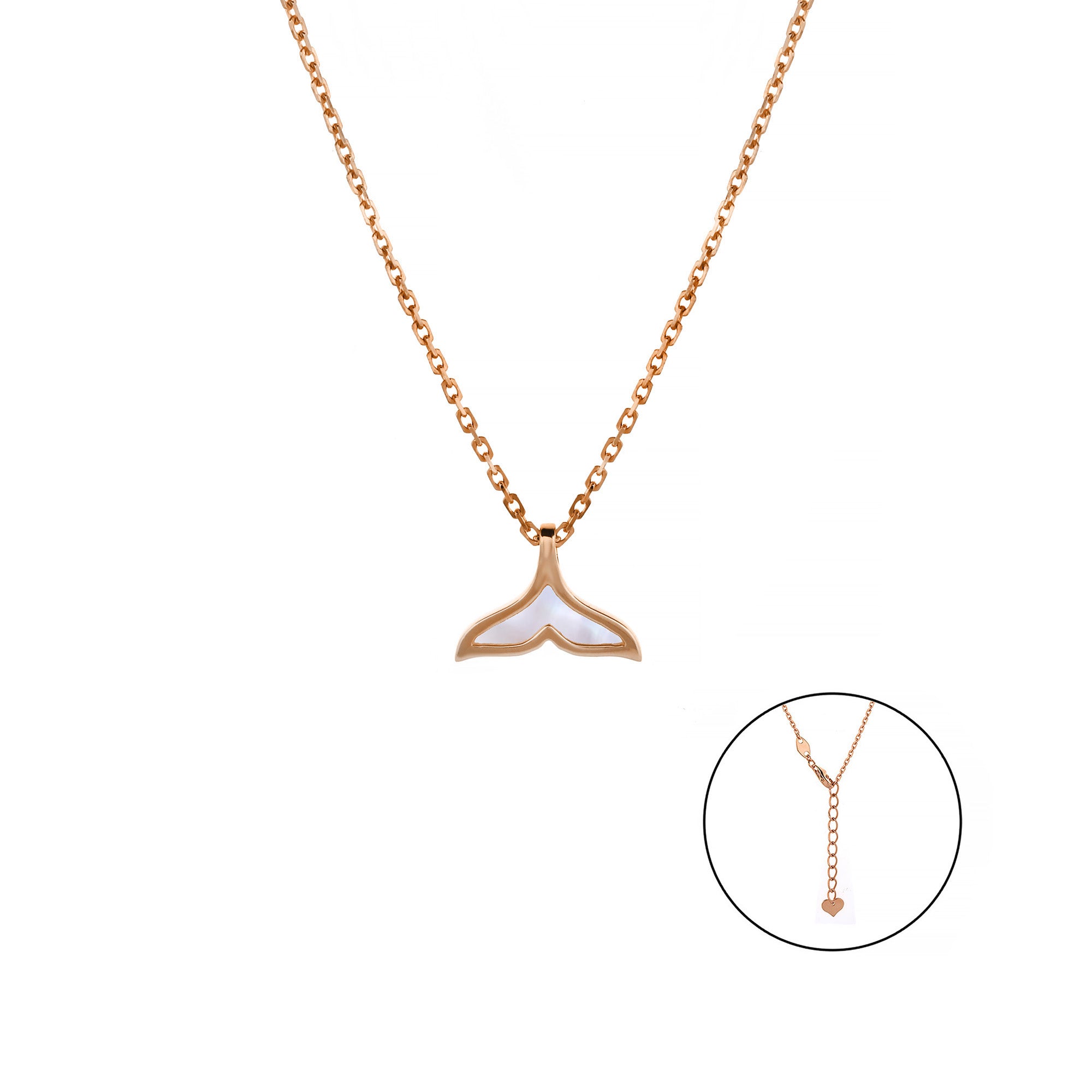 Aqualis Gold Necklace Rosegold (C2410110006)