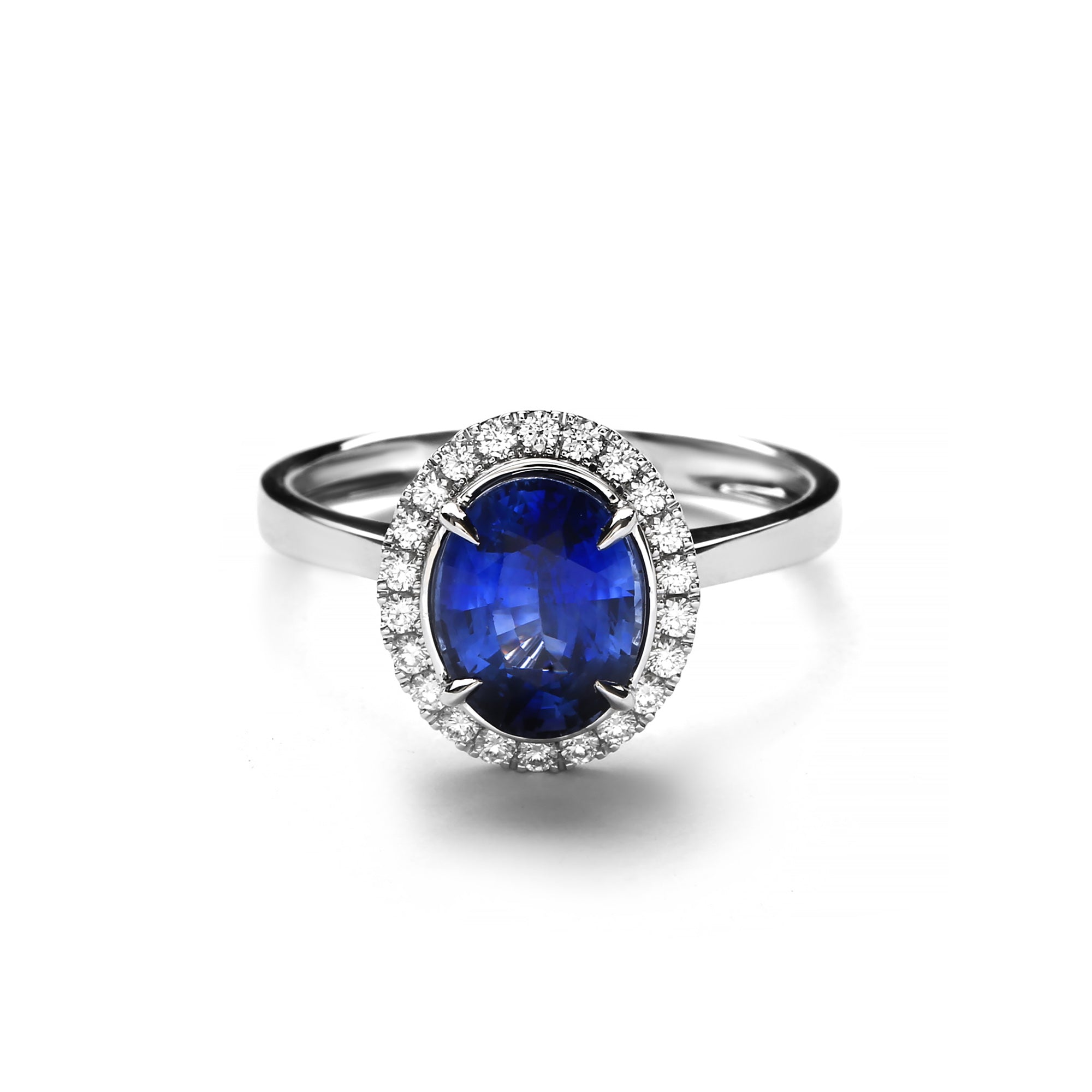 Arthea Diamond Ring With Blue Sapphire (D2509030001)