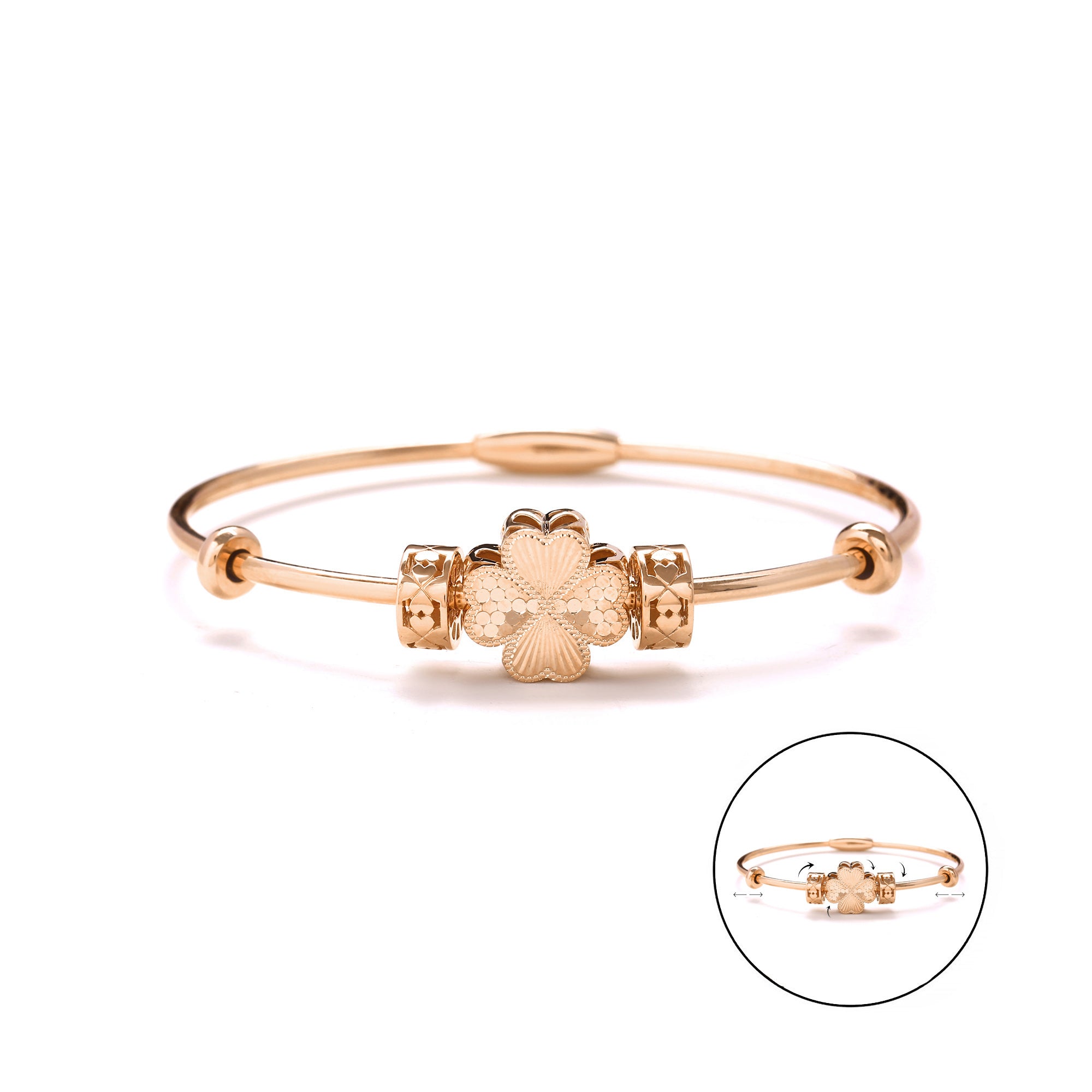 Camille Gold Bangle (Q2607230001)