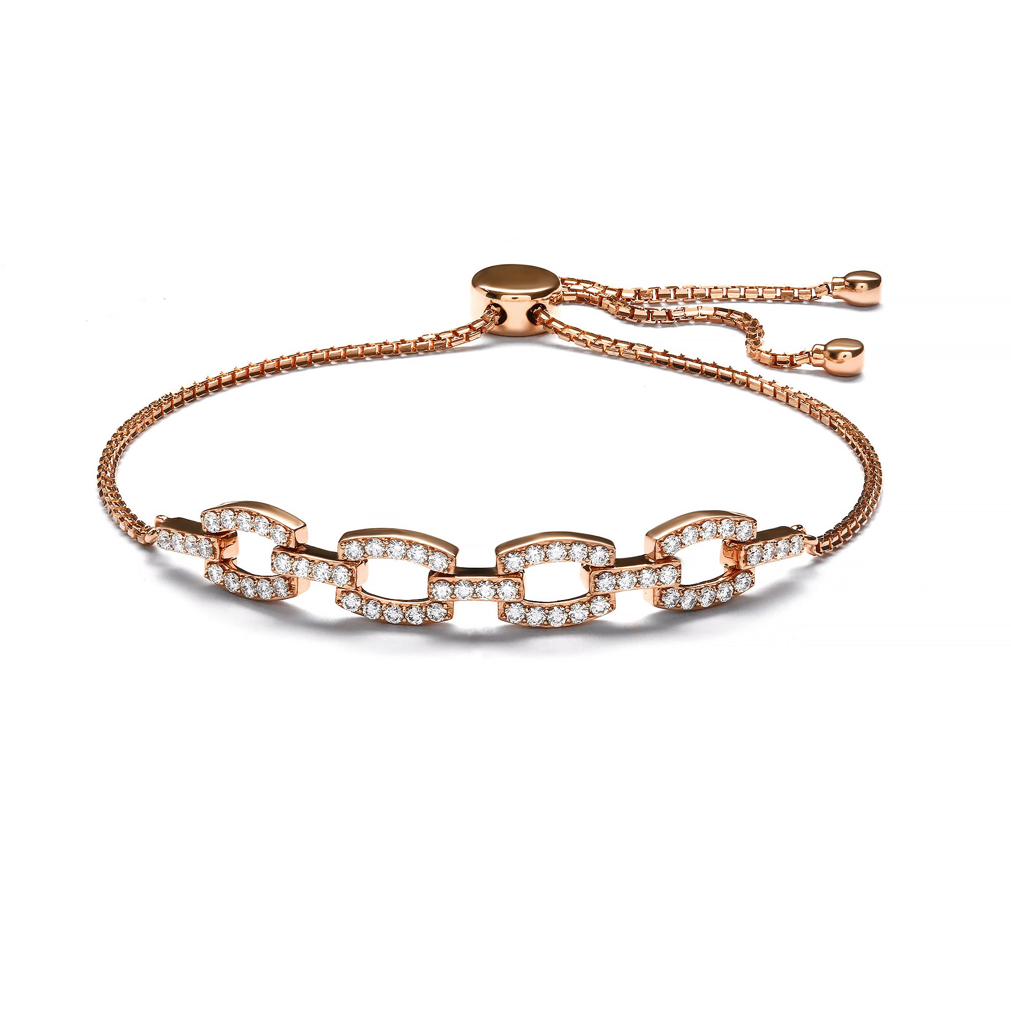 Chana Diamond Bracelet Rosegold (P2311100027)