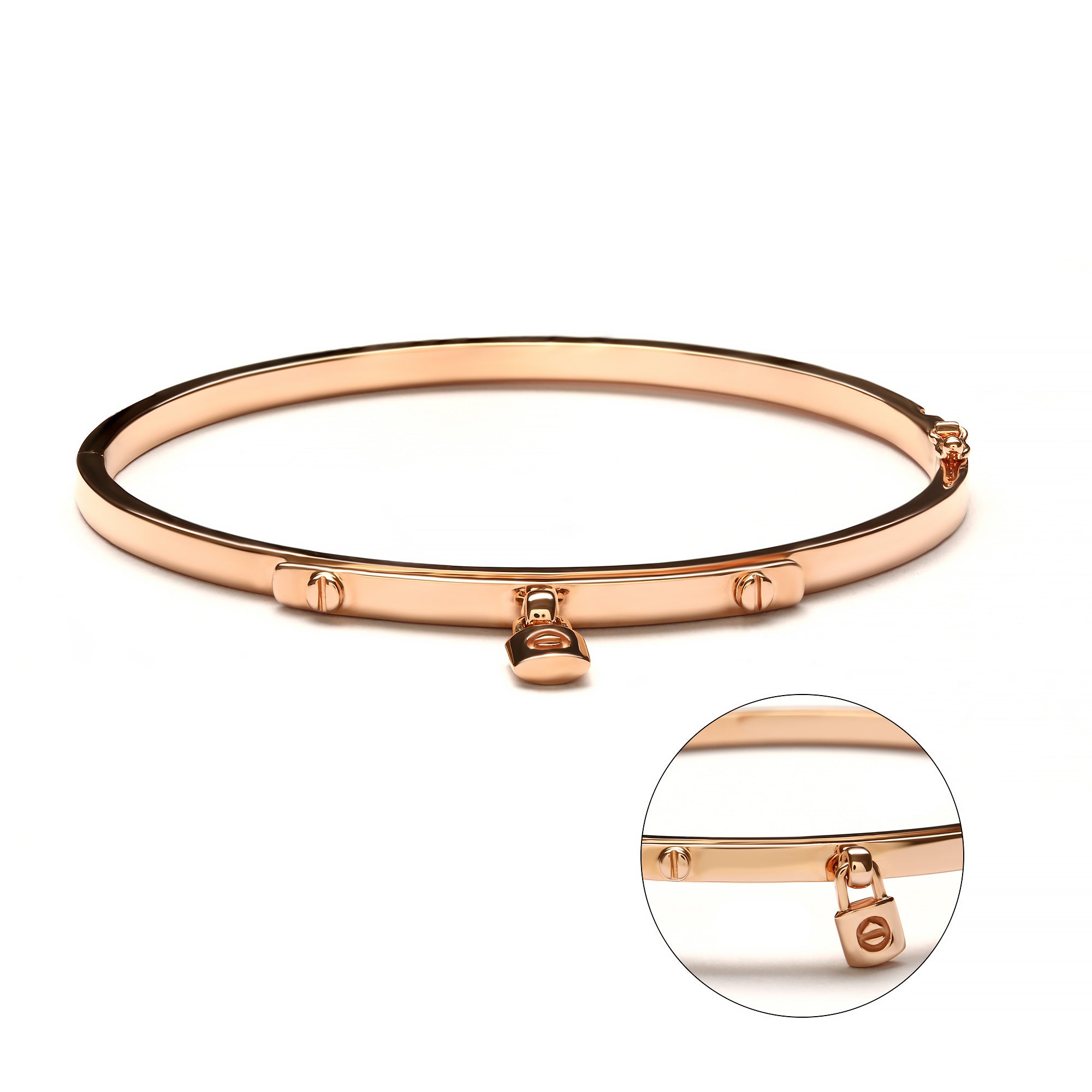 Chynne Gold Bangle Rosegold (G2311020058)