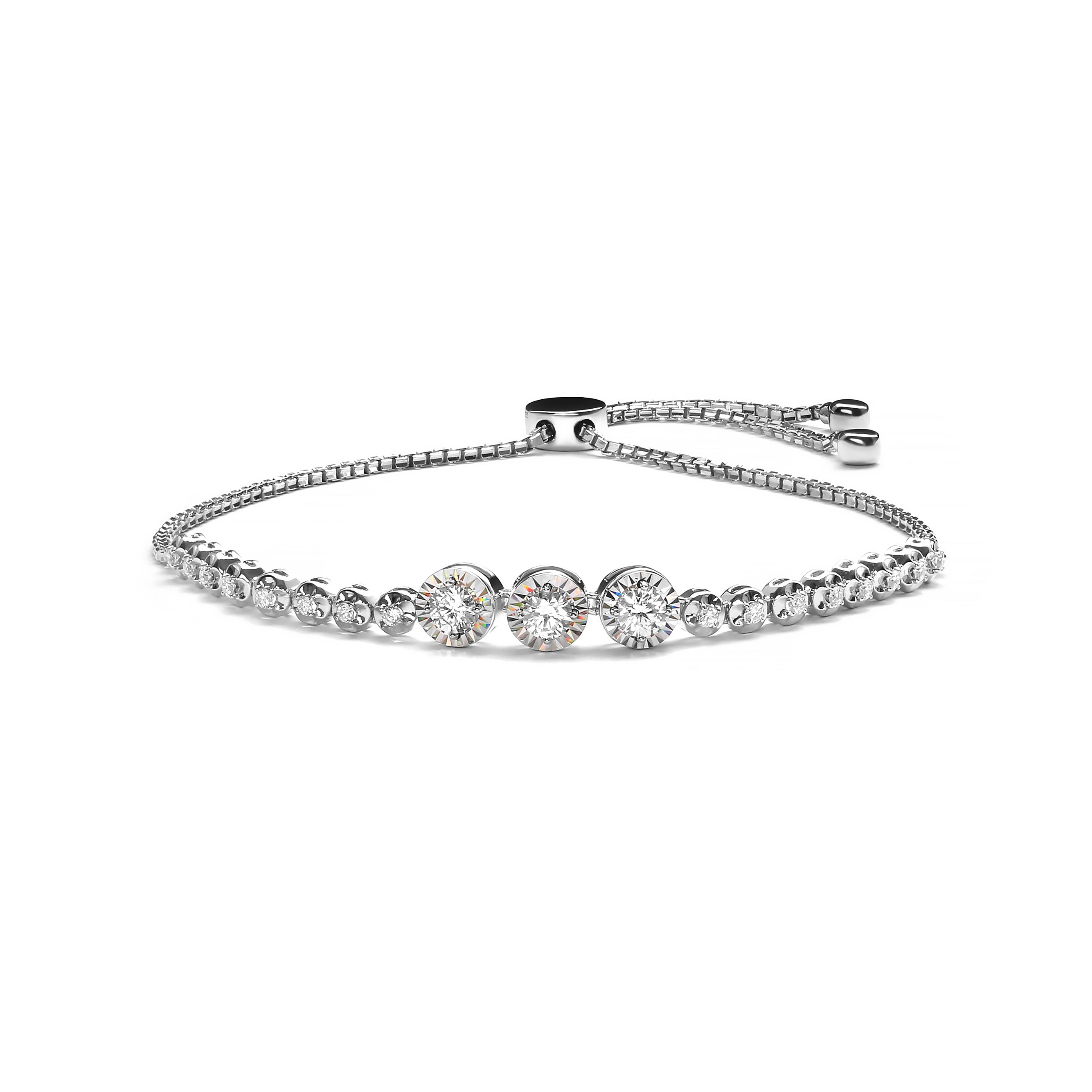 Pyralis Trilogy Diamond Bracelet (D2410250003)