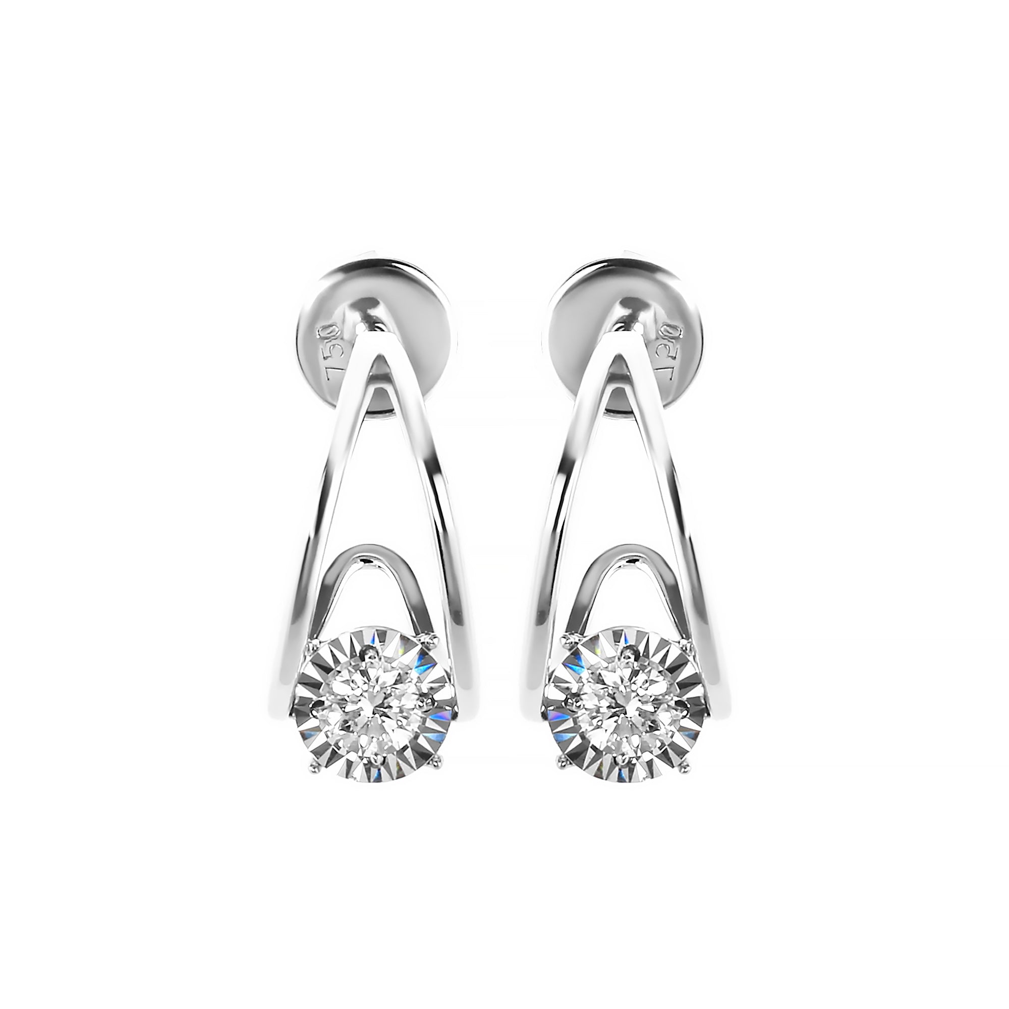 Iridion Diamond Earring (D2410290001)
