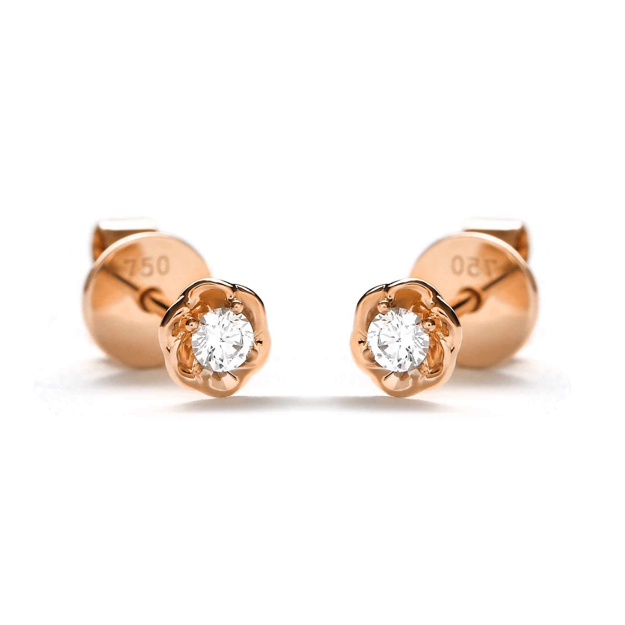 Elvane Set Diamond Earrings (P2508060005)