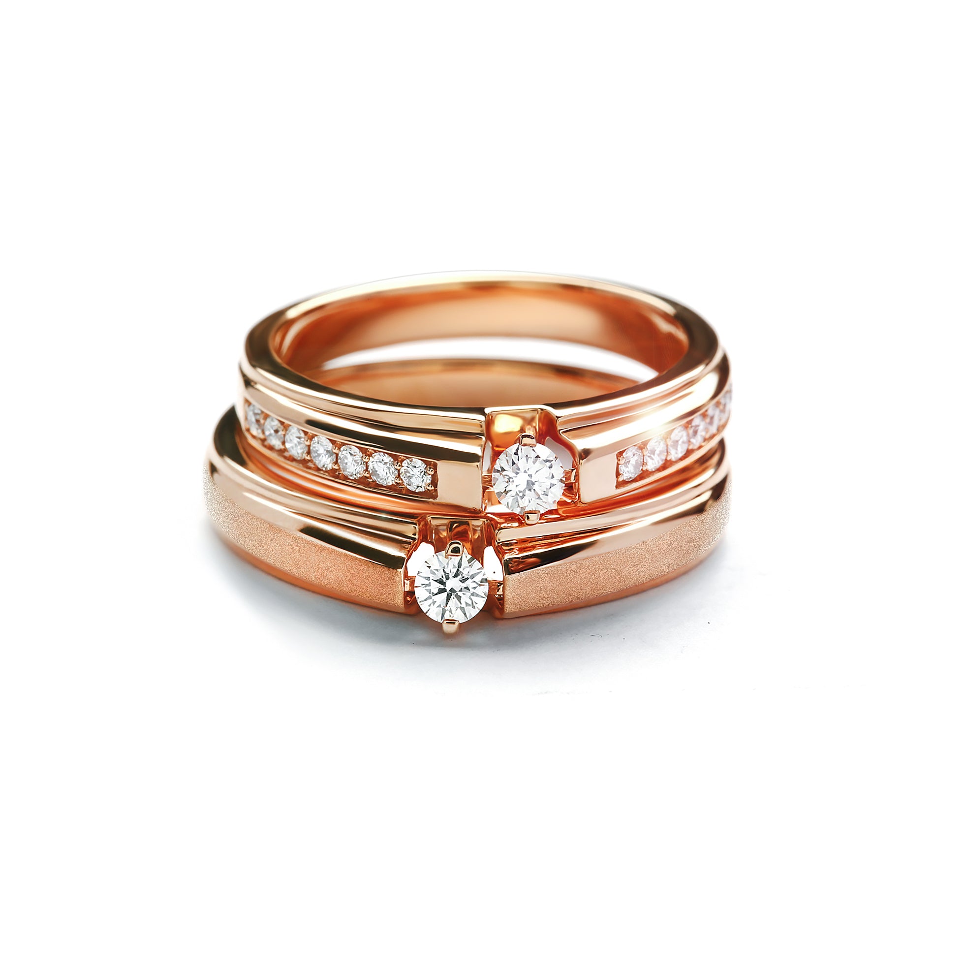 Enchante Danse With Dancing Stone Diamond Ring