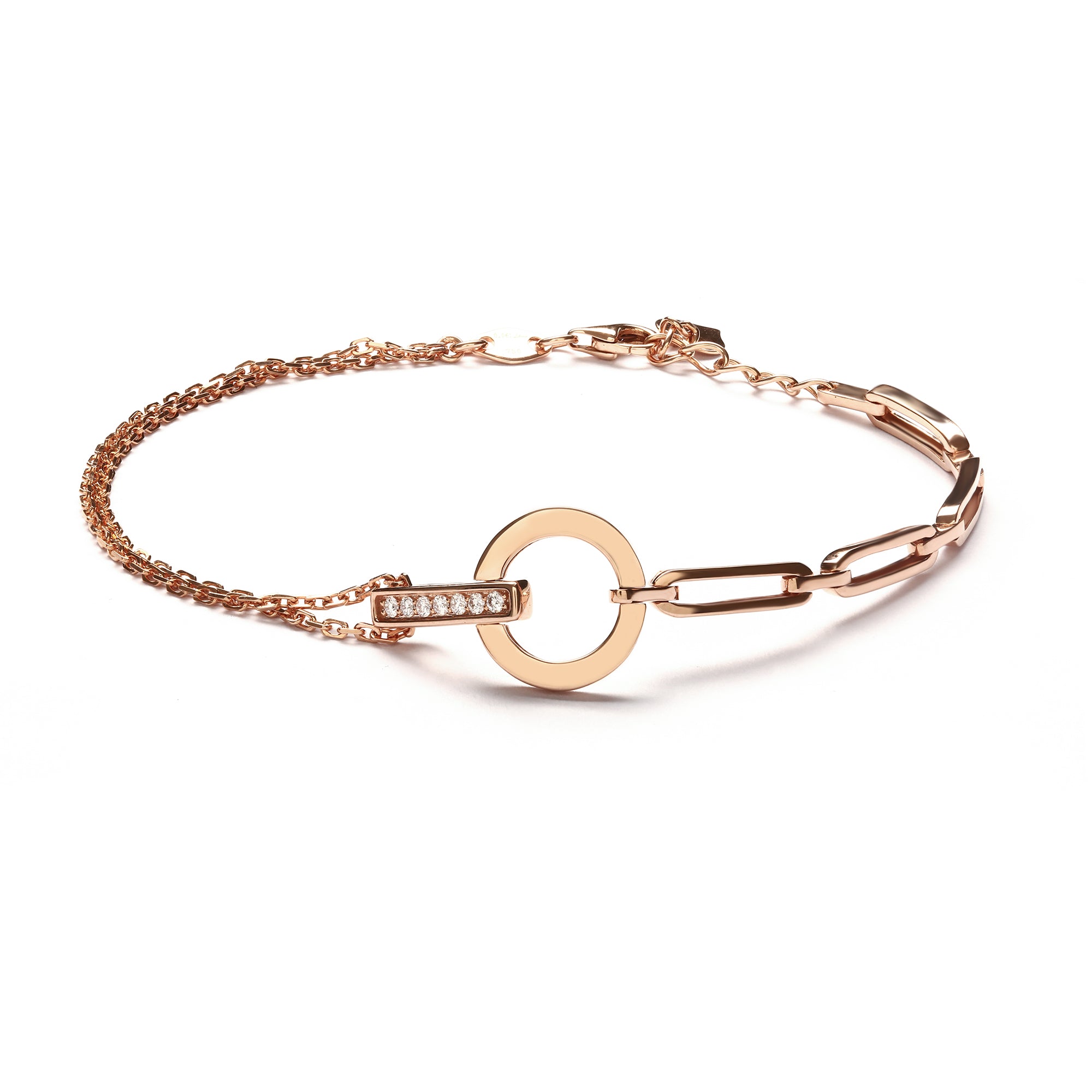 Feline Diamond Bracelet Rosegold (P2310270020)