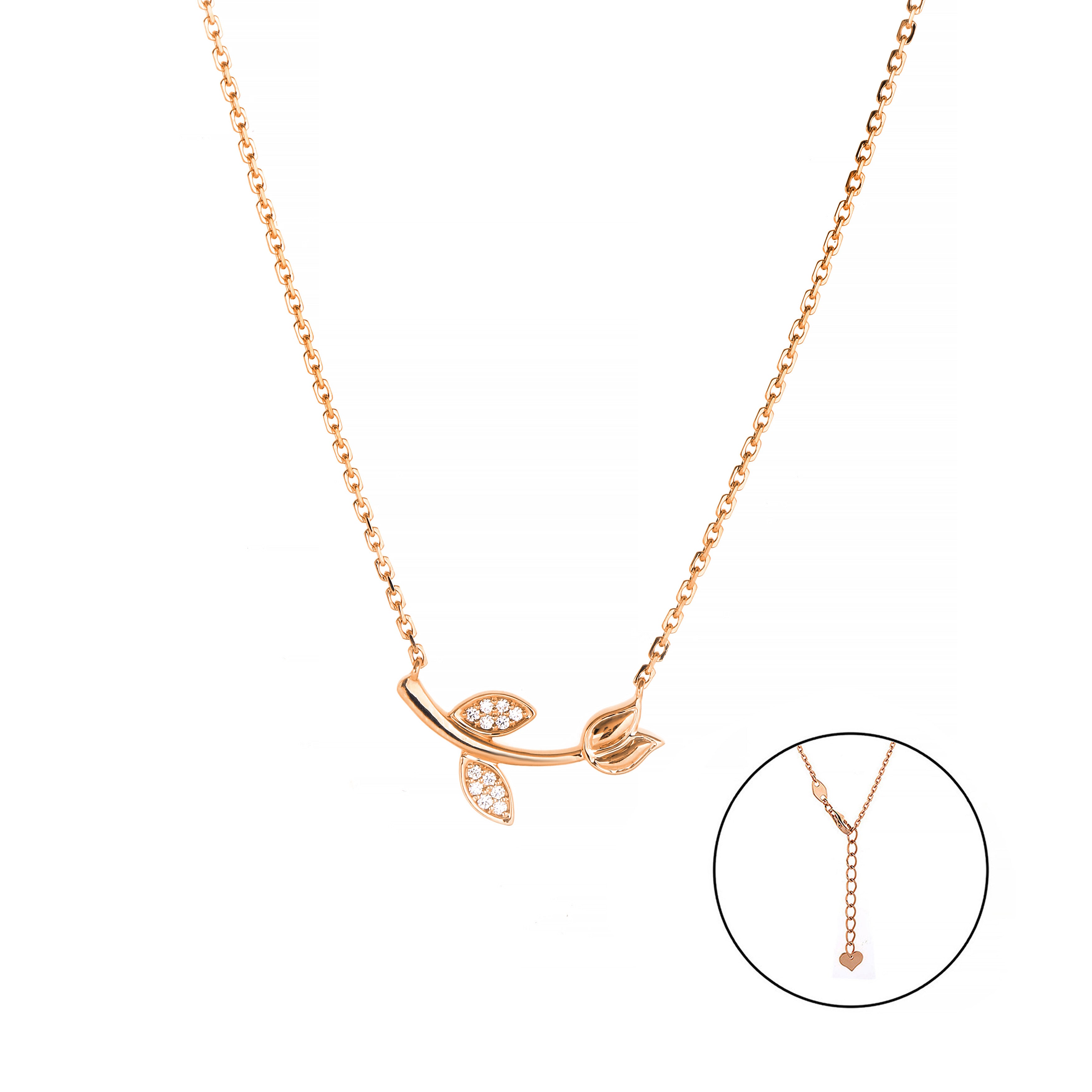 Fiore small Diamond Necklace (P2511240012)