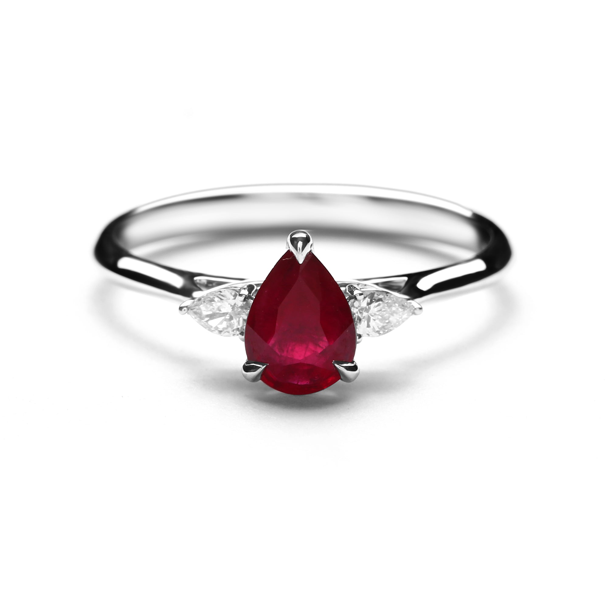 Frieda Diamond Ring With Ruby (P2303230016)