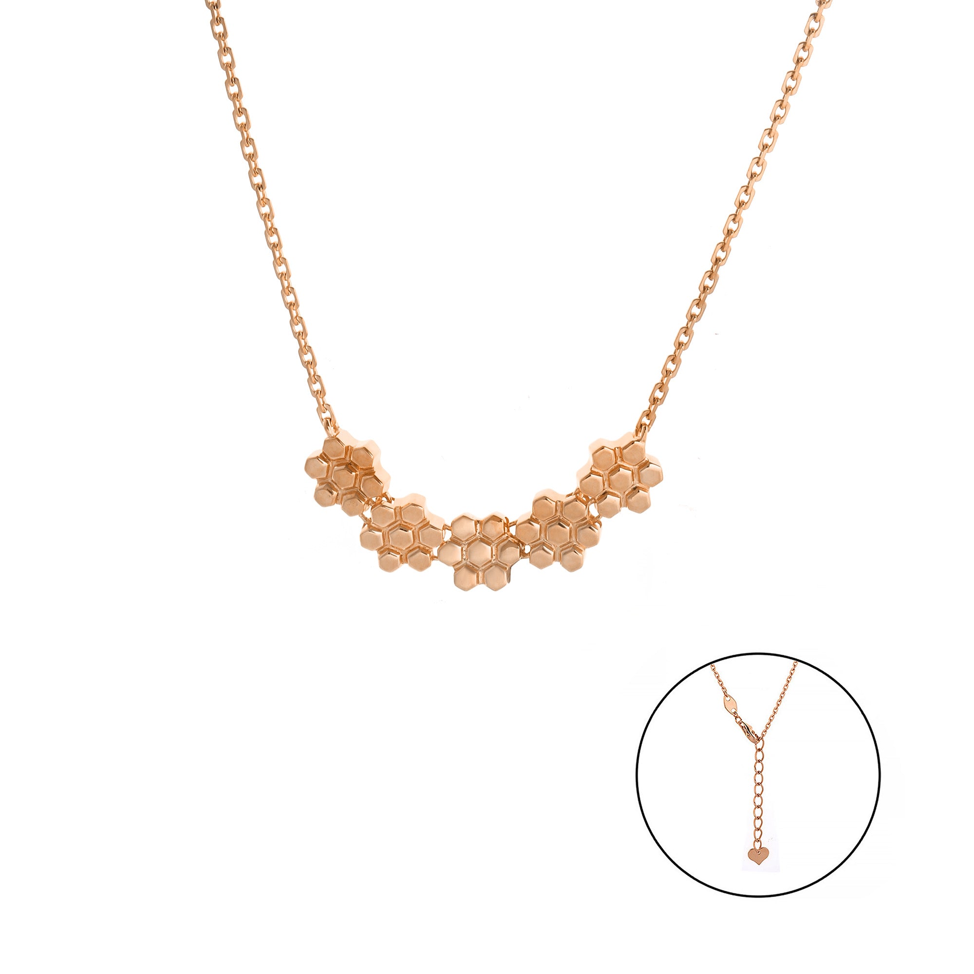 Glymora Gold Necklace Rosegold (C2507140803)