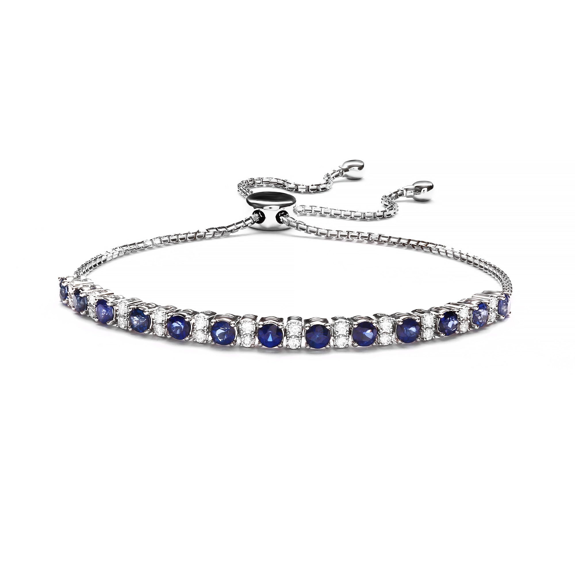 Keilyn Diamond Bracelet With Sapphire (P2303230022)