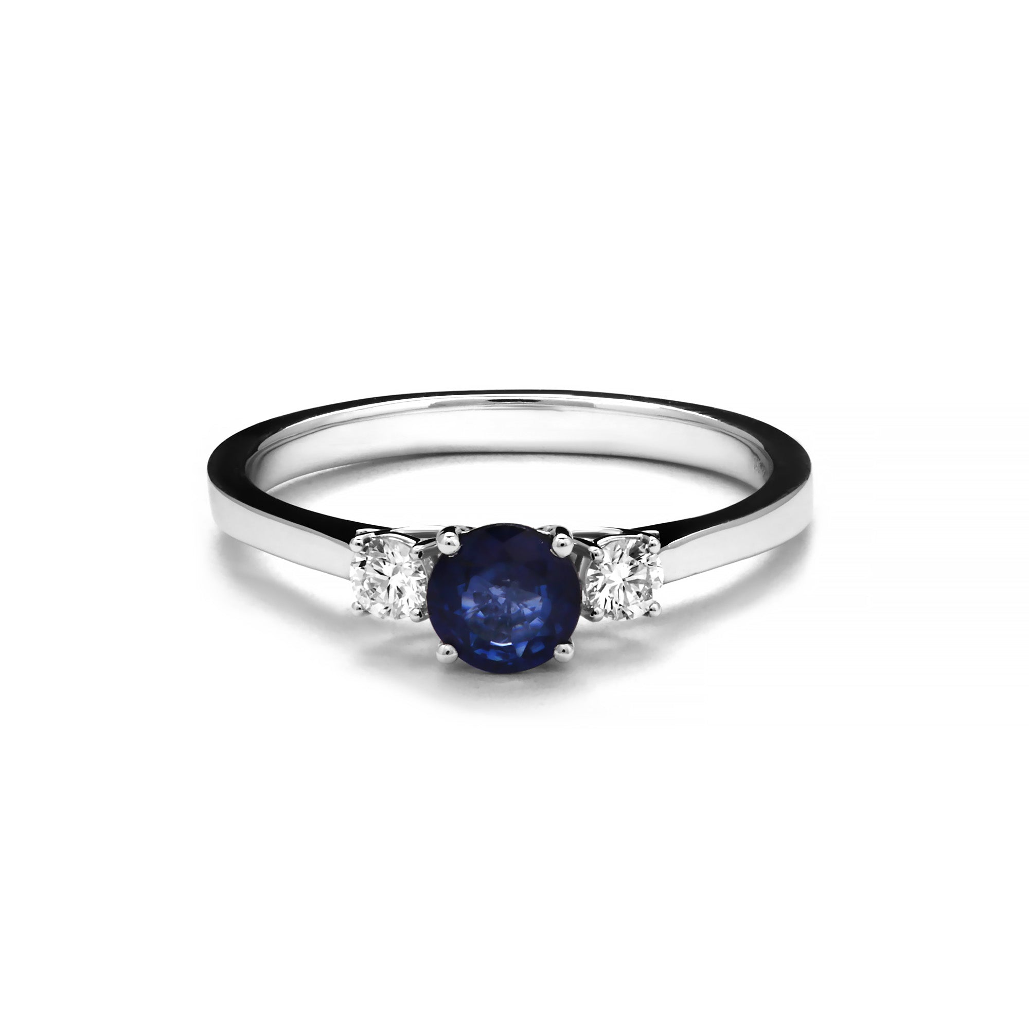 Aozora Diamond Ring With Blue Sapphire (D2407300014)