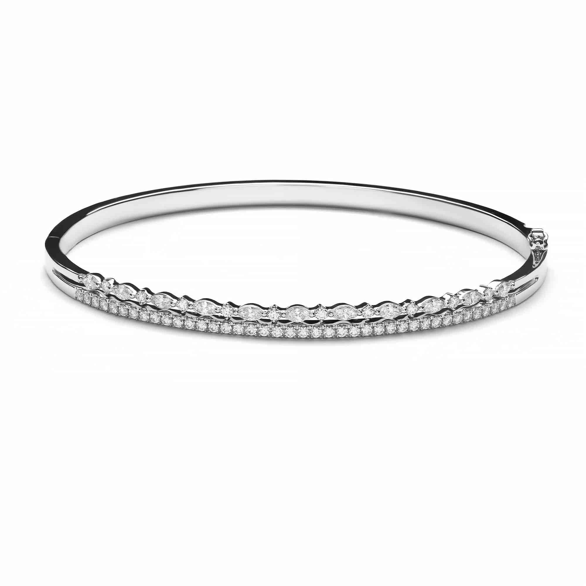 Hollis Set Diamond Bangle (P2401230042)