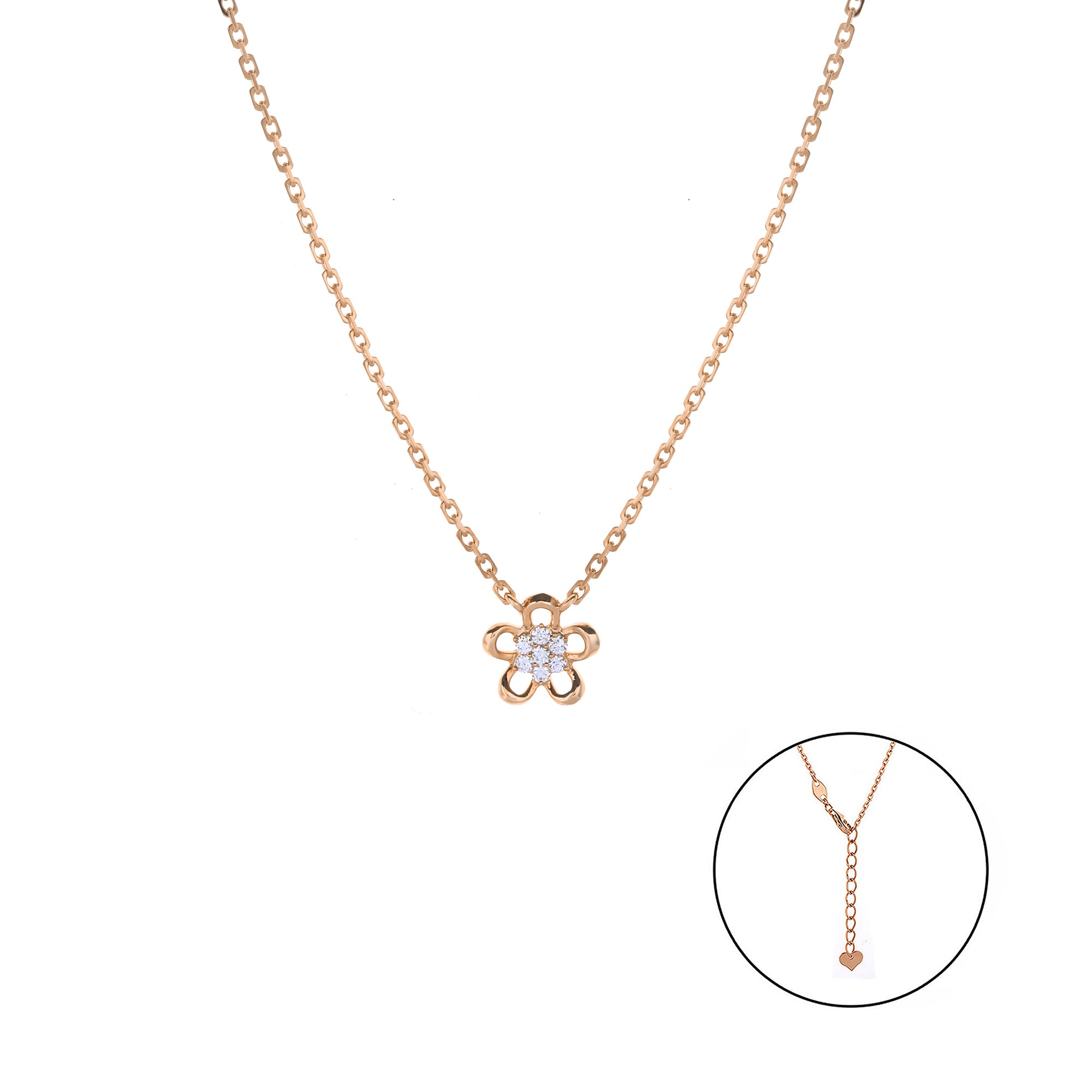 Magnolia Diamond Necklace (P2601140194)