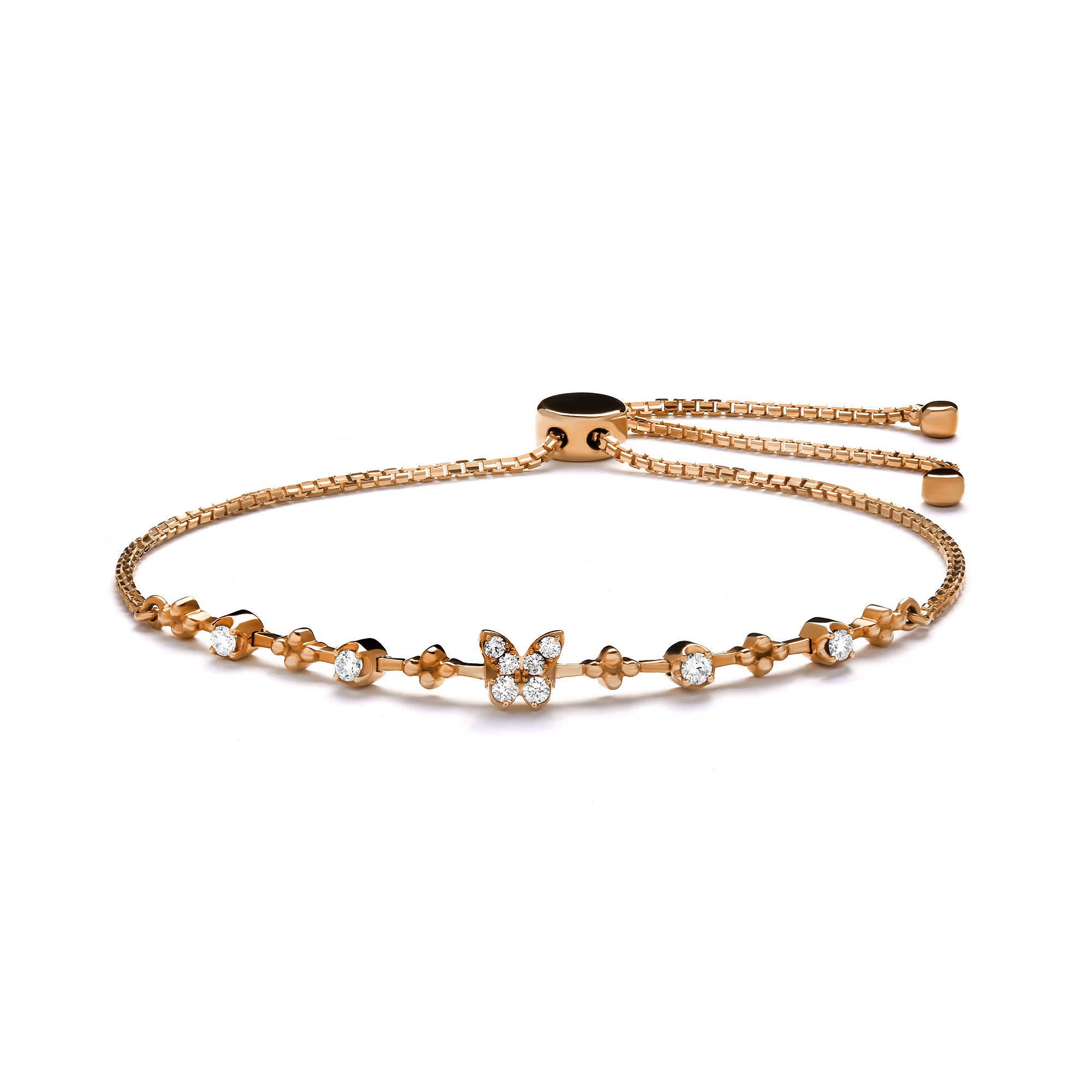 Swallowtail Diamond Bracelet (P2402070016)