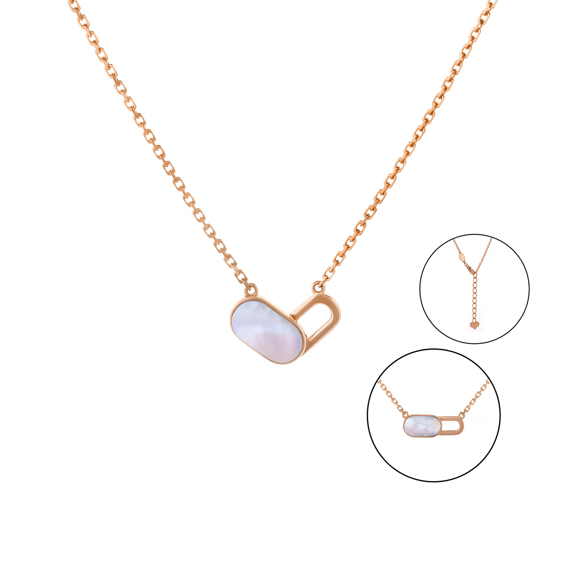 Saltheon Gold Necklace Rosegold (C2410250144)