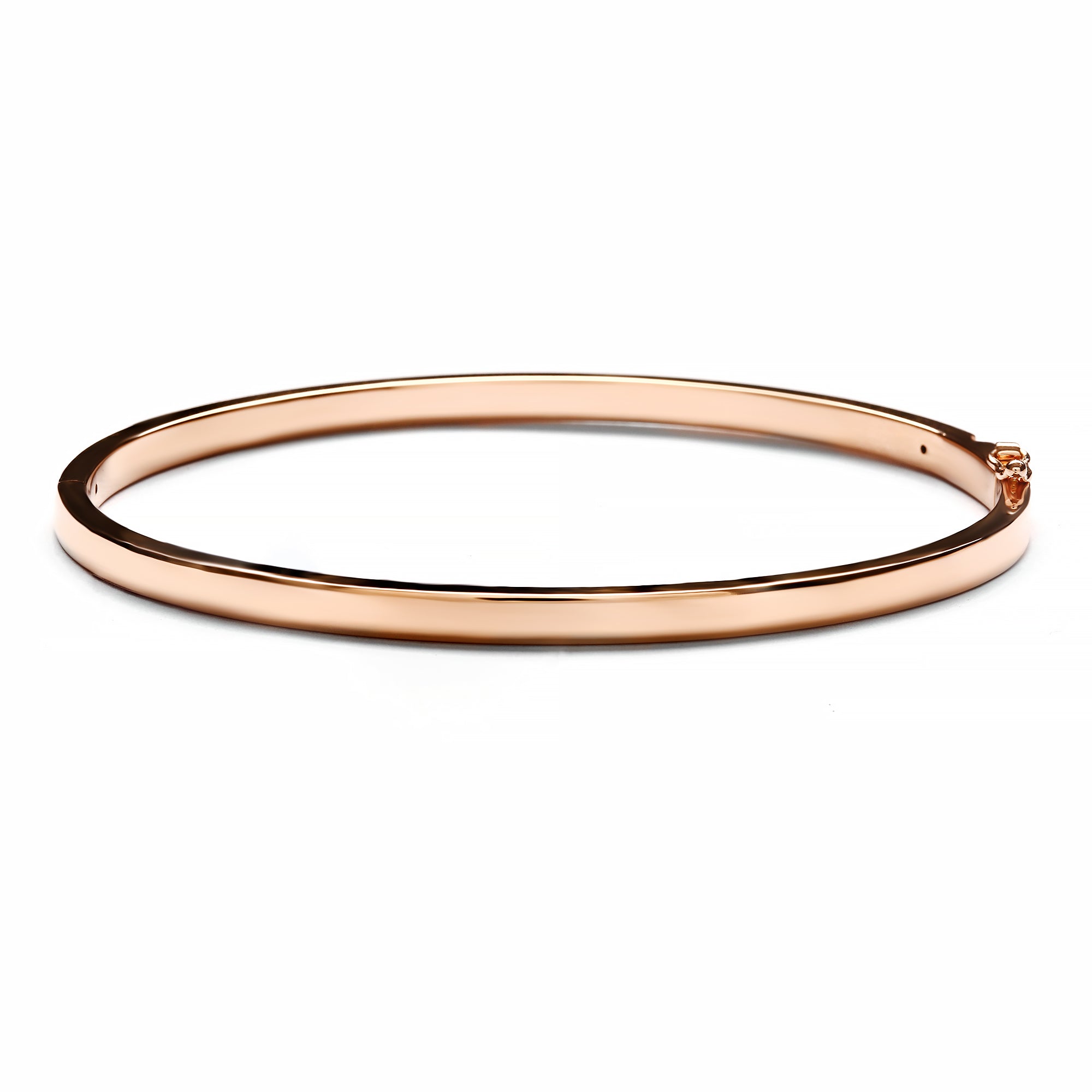 Straight Medium Gold Bangle Rosegold (G2401220025)