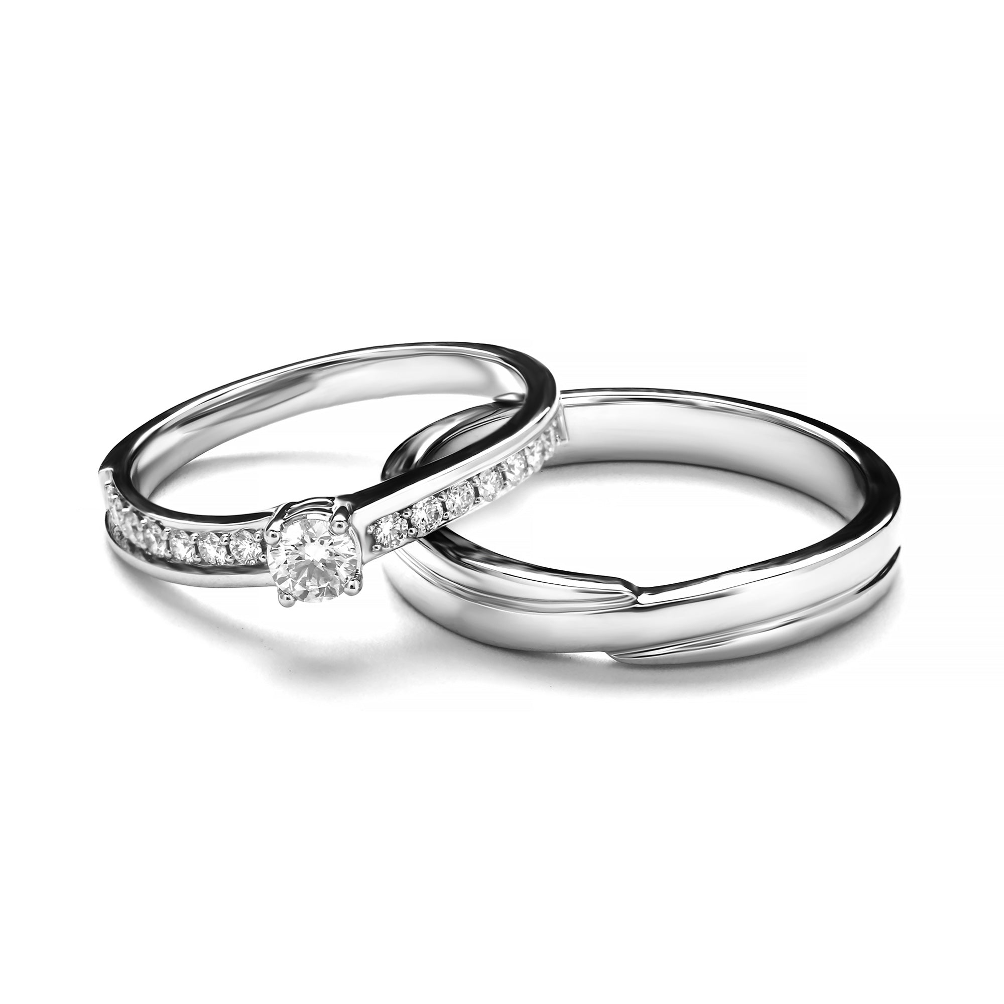 Jude Gold & Judith Diamond Ring