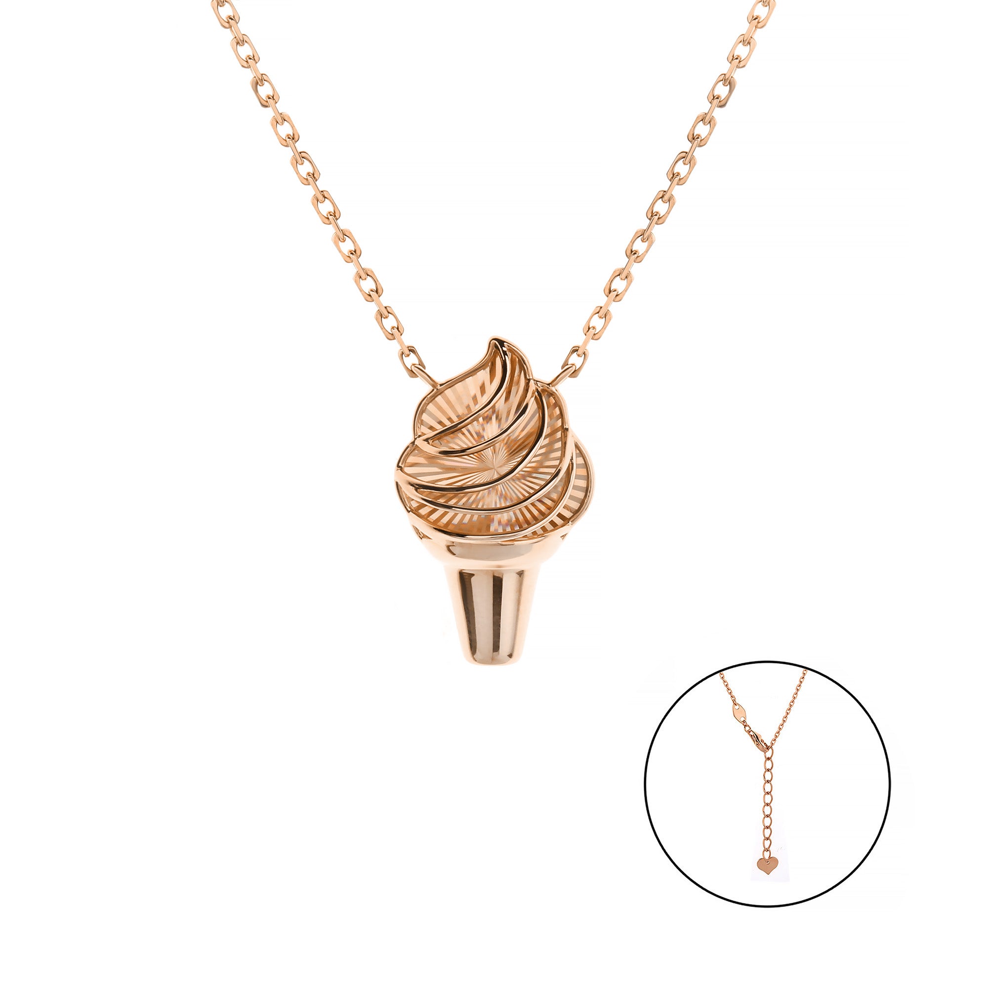 Velvy Gold Necklace Rosegold (C2411290021)