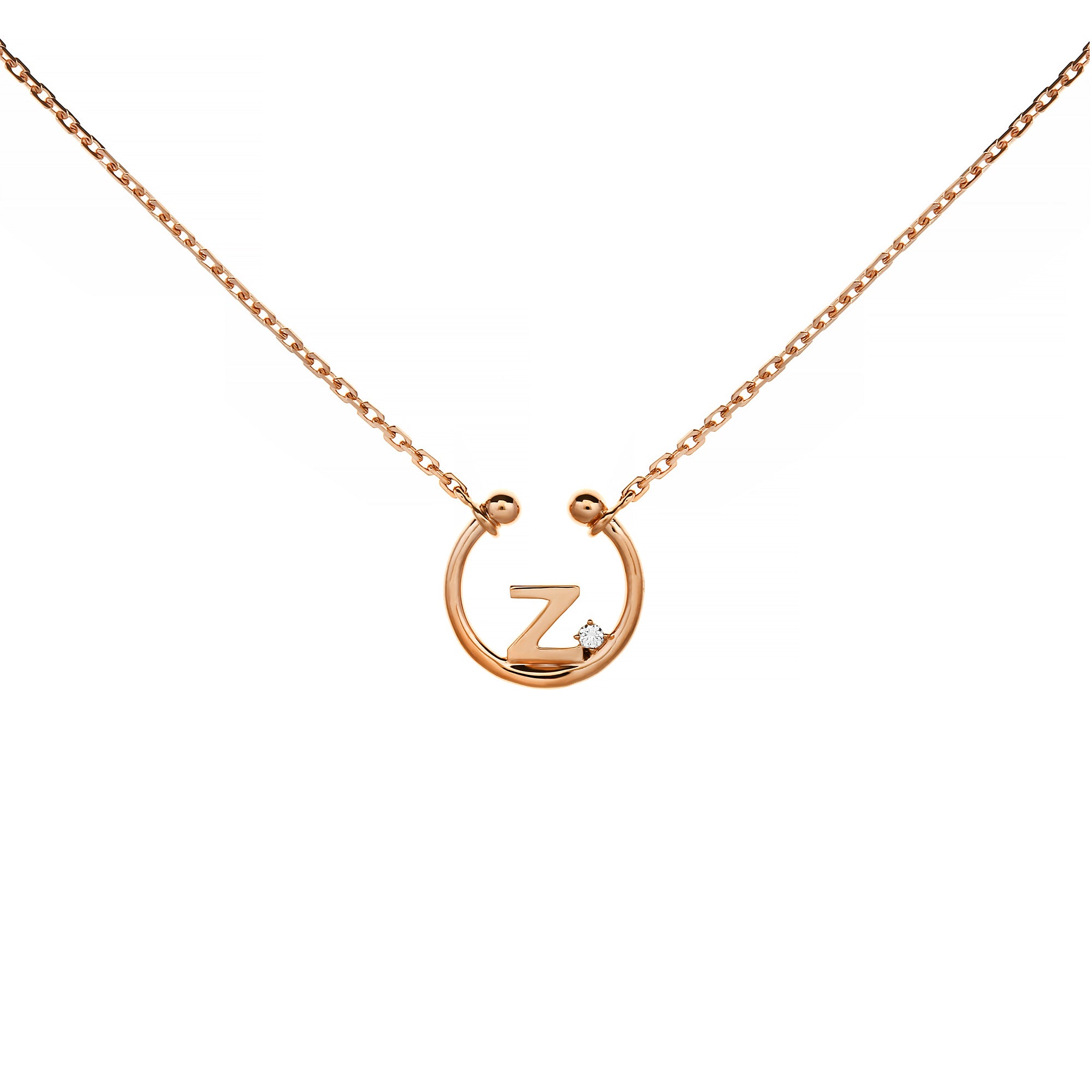 Z Alphabeth Diamond Necklace (P2406040006)