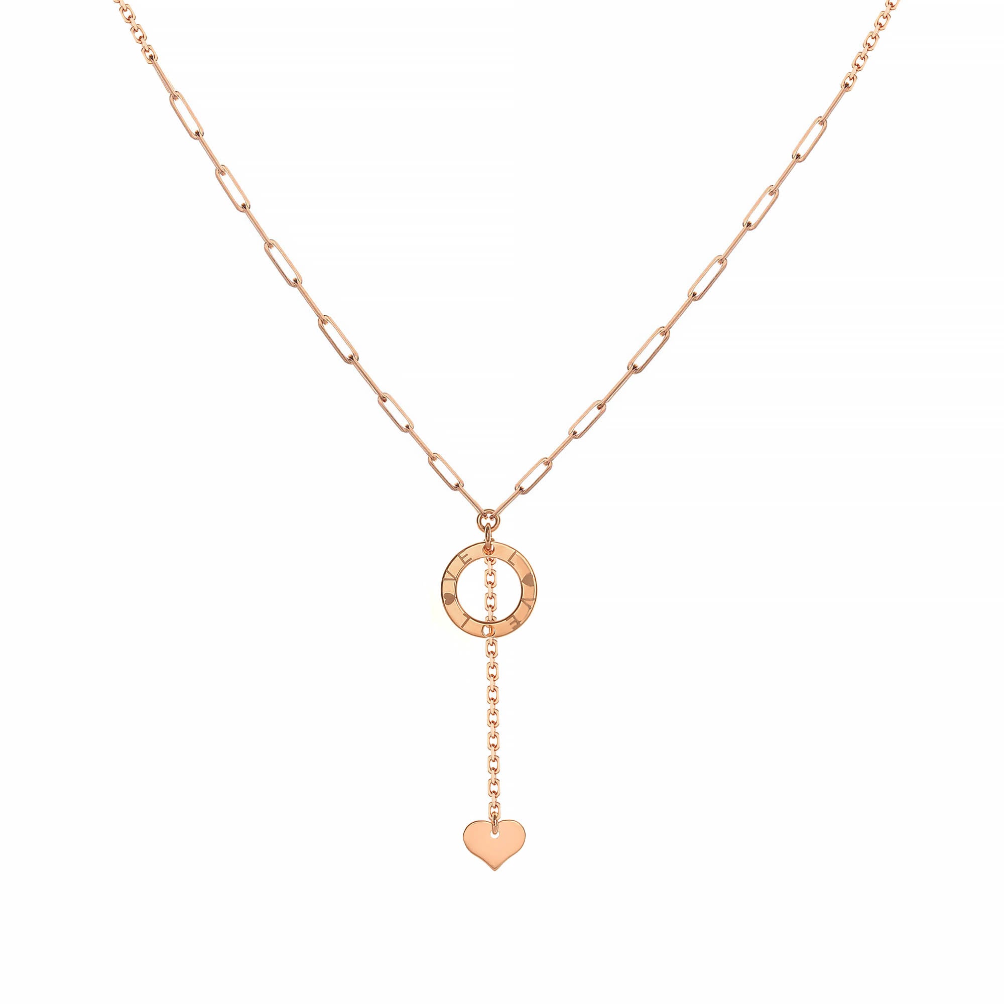 Asena Gold Necklace Rosegold (G2401180073)