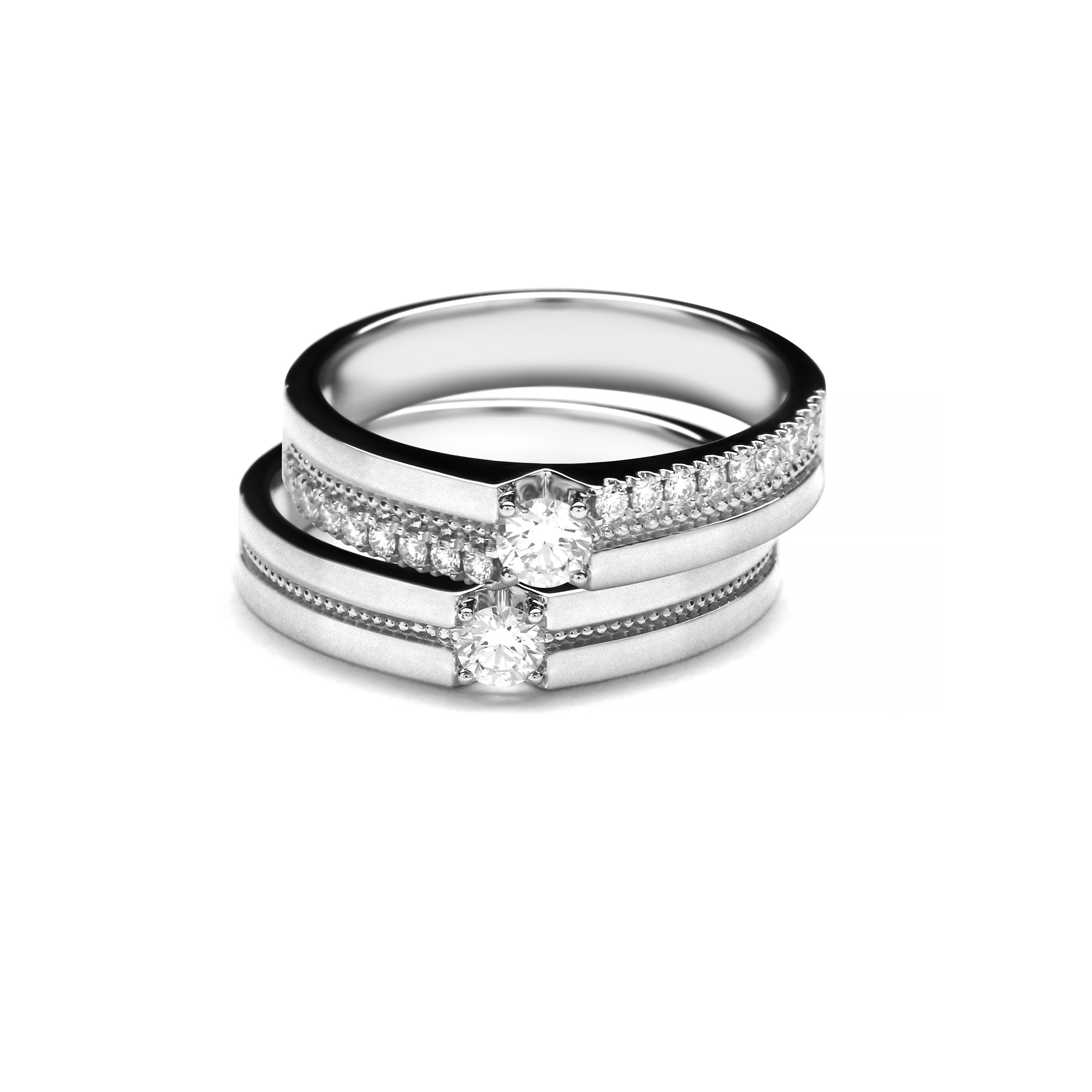 Paquito & Paquita Couple Diamond Ring