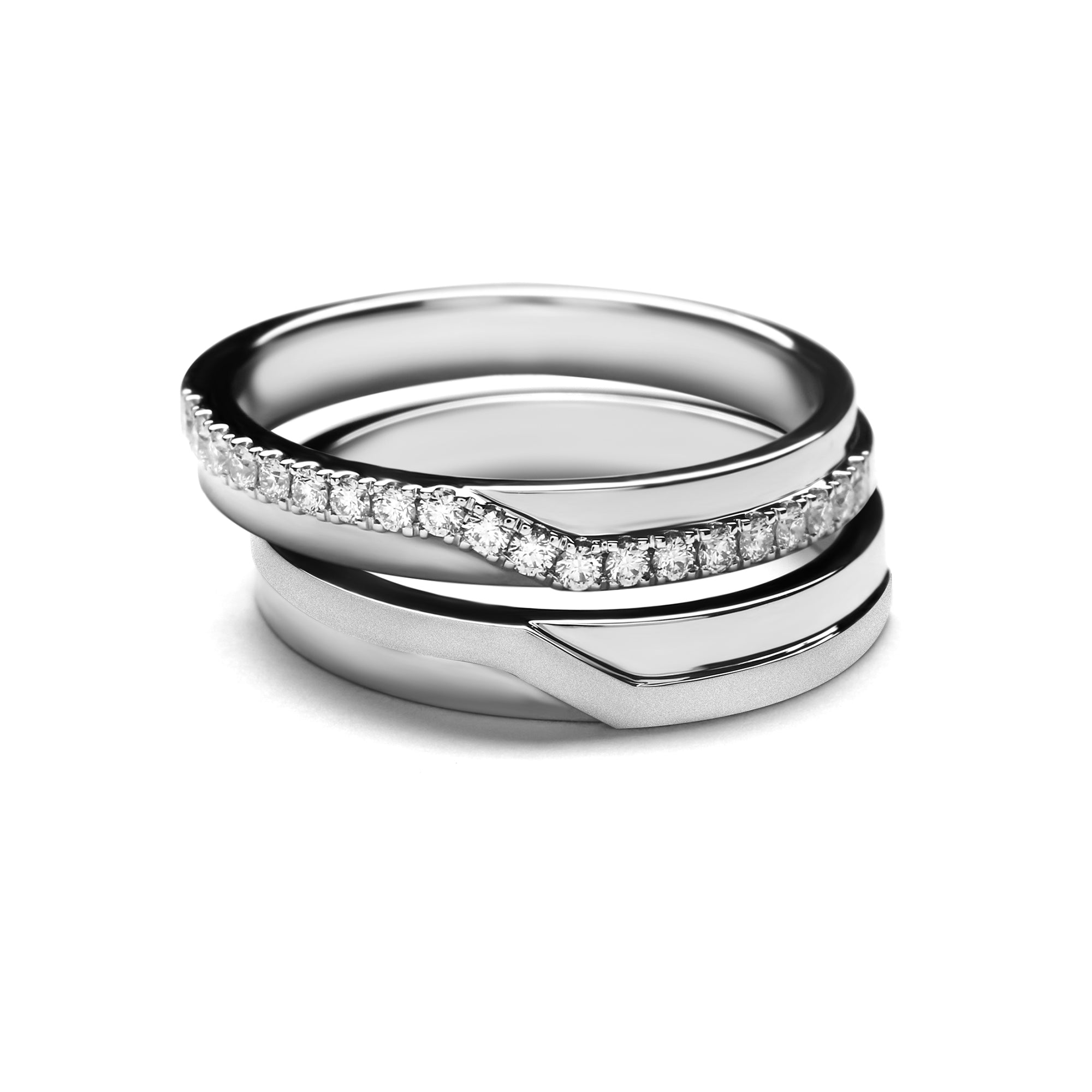 Alexia Gold & Alexianna Diamond Ring