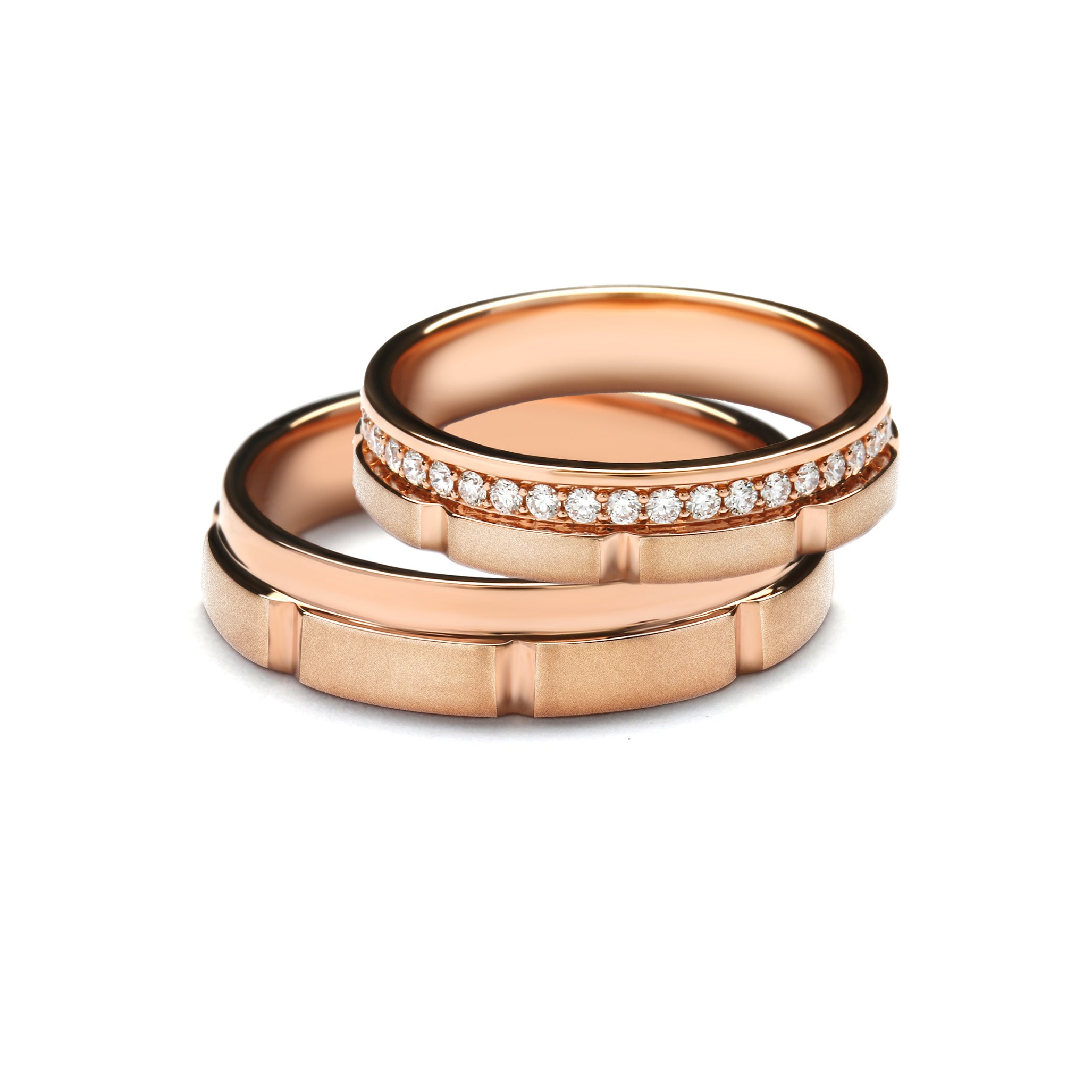 Haylon Gold & Haylene Diamond Ring