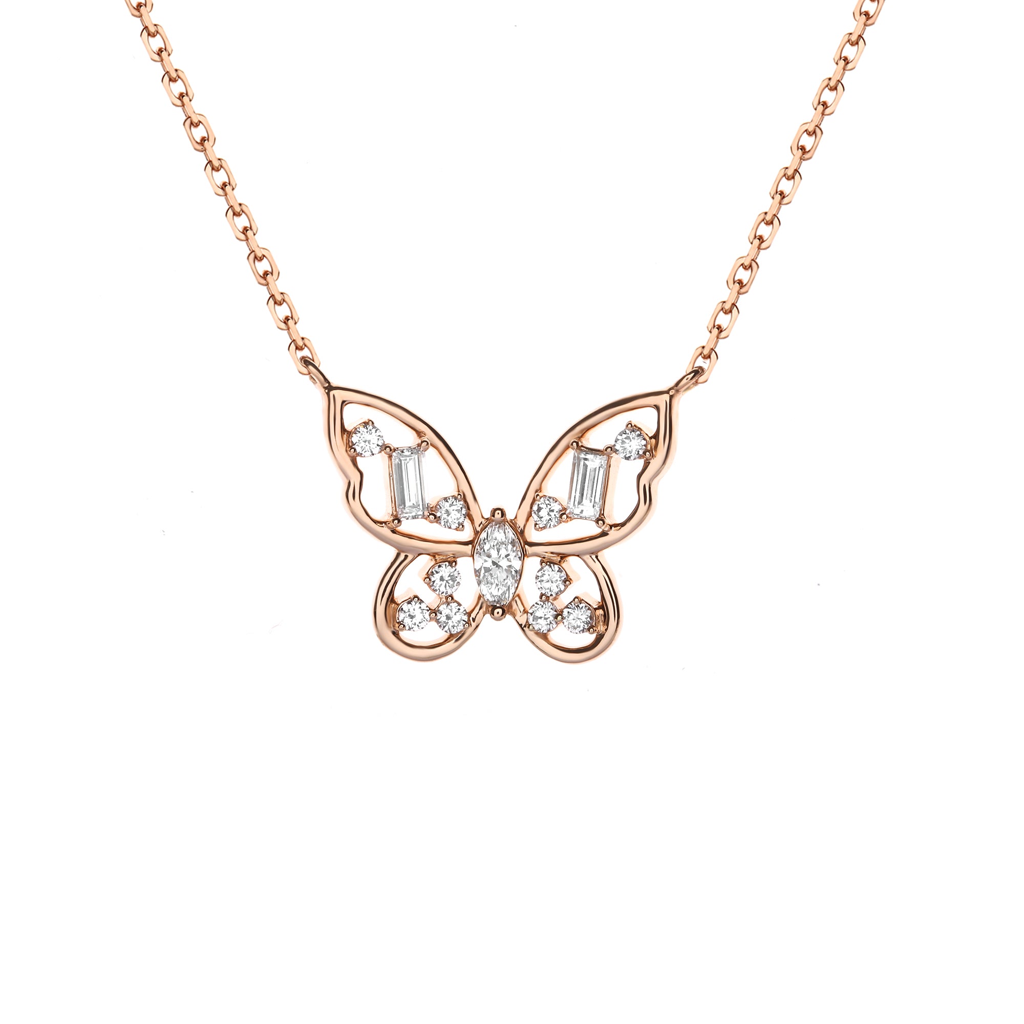 Chrysalis Diamond Necklace (P2312060097)