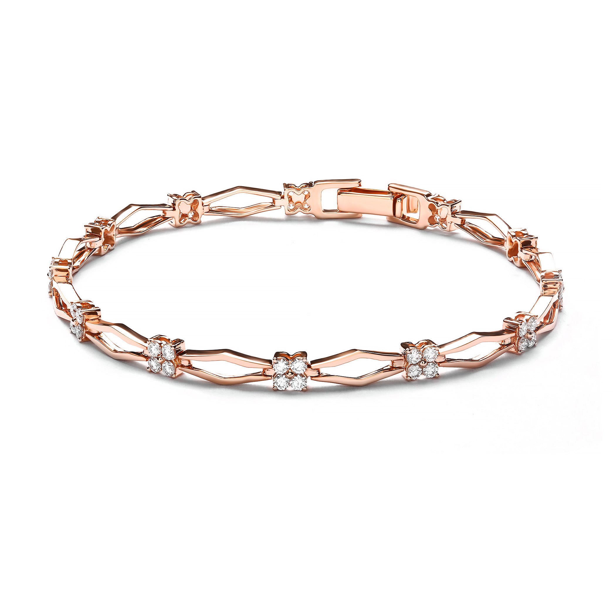 Everingham Diamond Bracelet Rosegold (P2401090043)