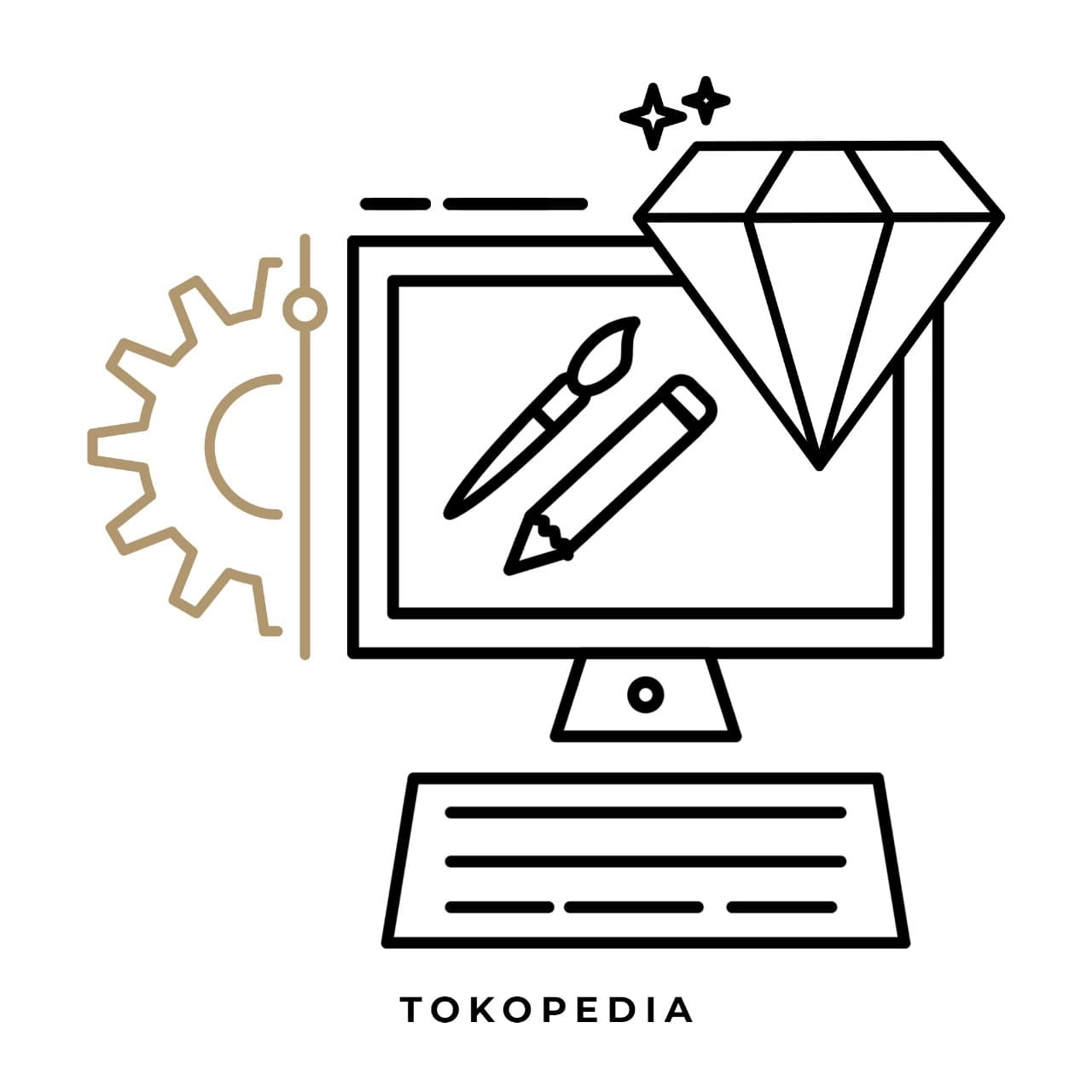 Customize Ibu Nila (Coraline Diamond Earrings)