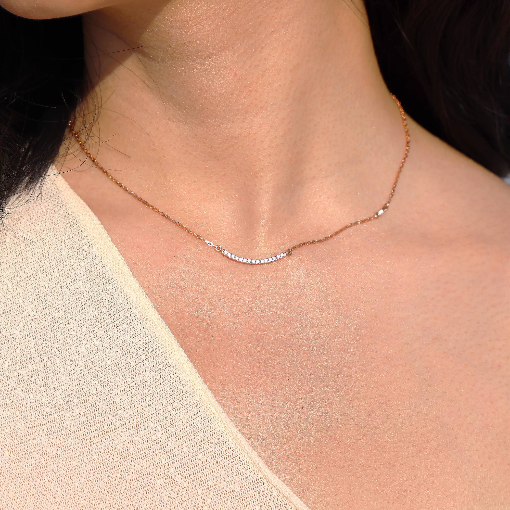 Kyung Mi Diamond Necklace (P2112030129)