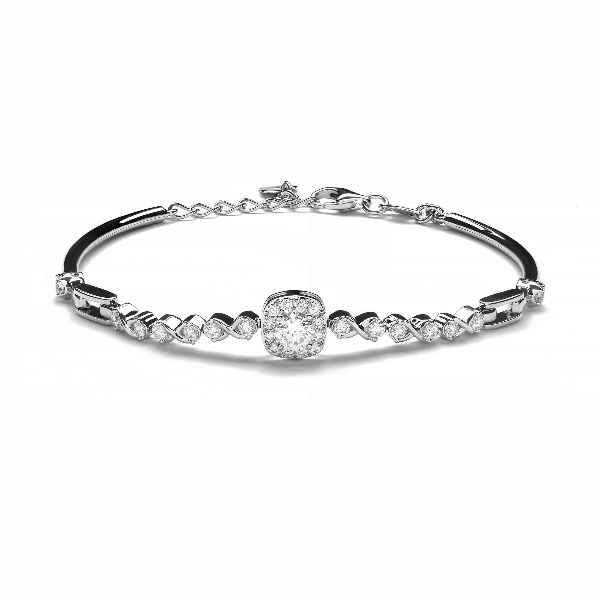 Nevalie GIA Set Diamond Bangle (P2402010050)