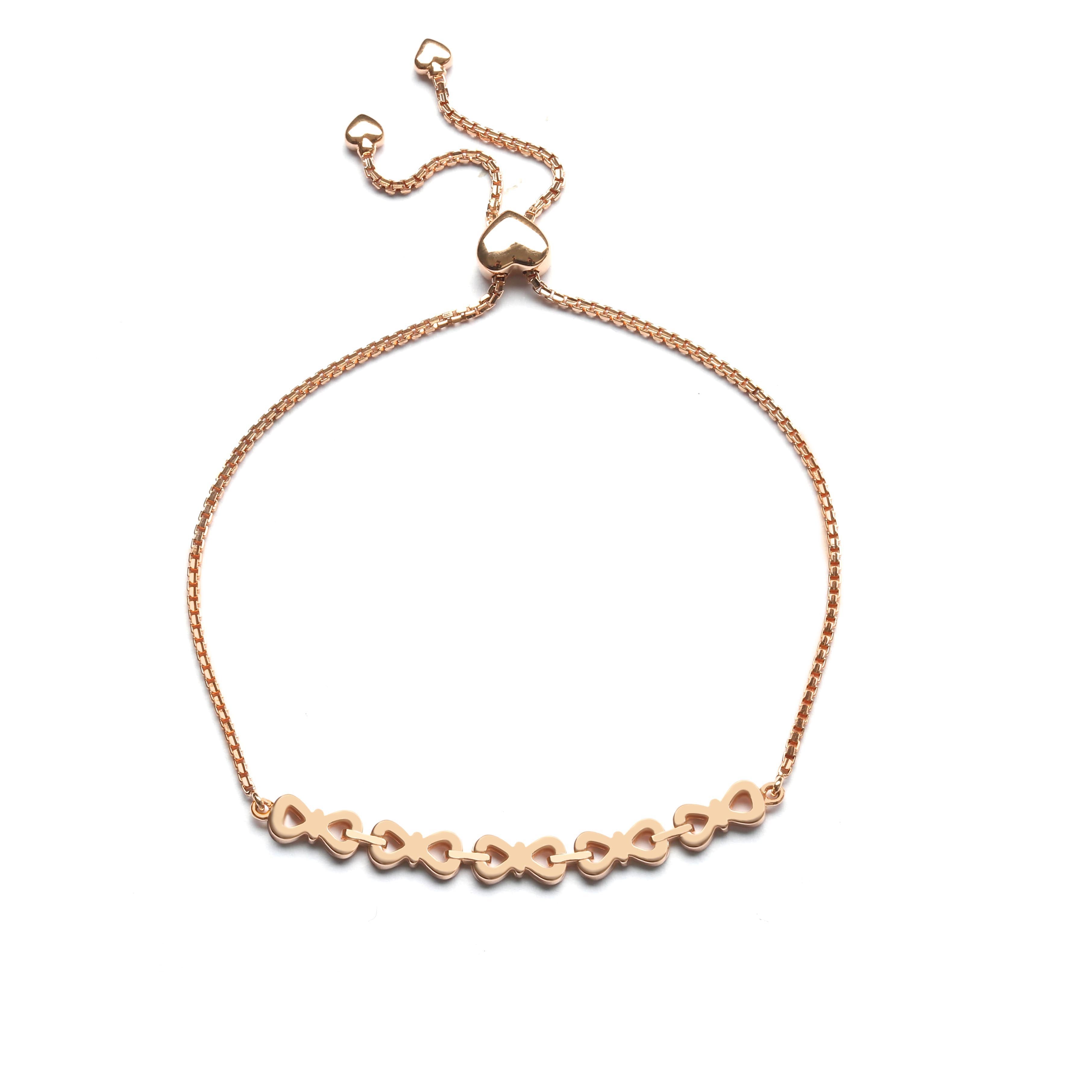 Ribbon Gold Bracelet Rosegold (G2401180088)