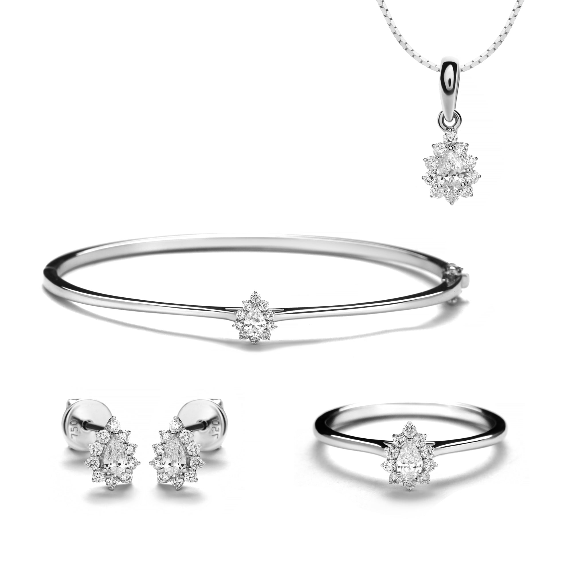 Lustre Set Diamond (Red Wine)