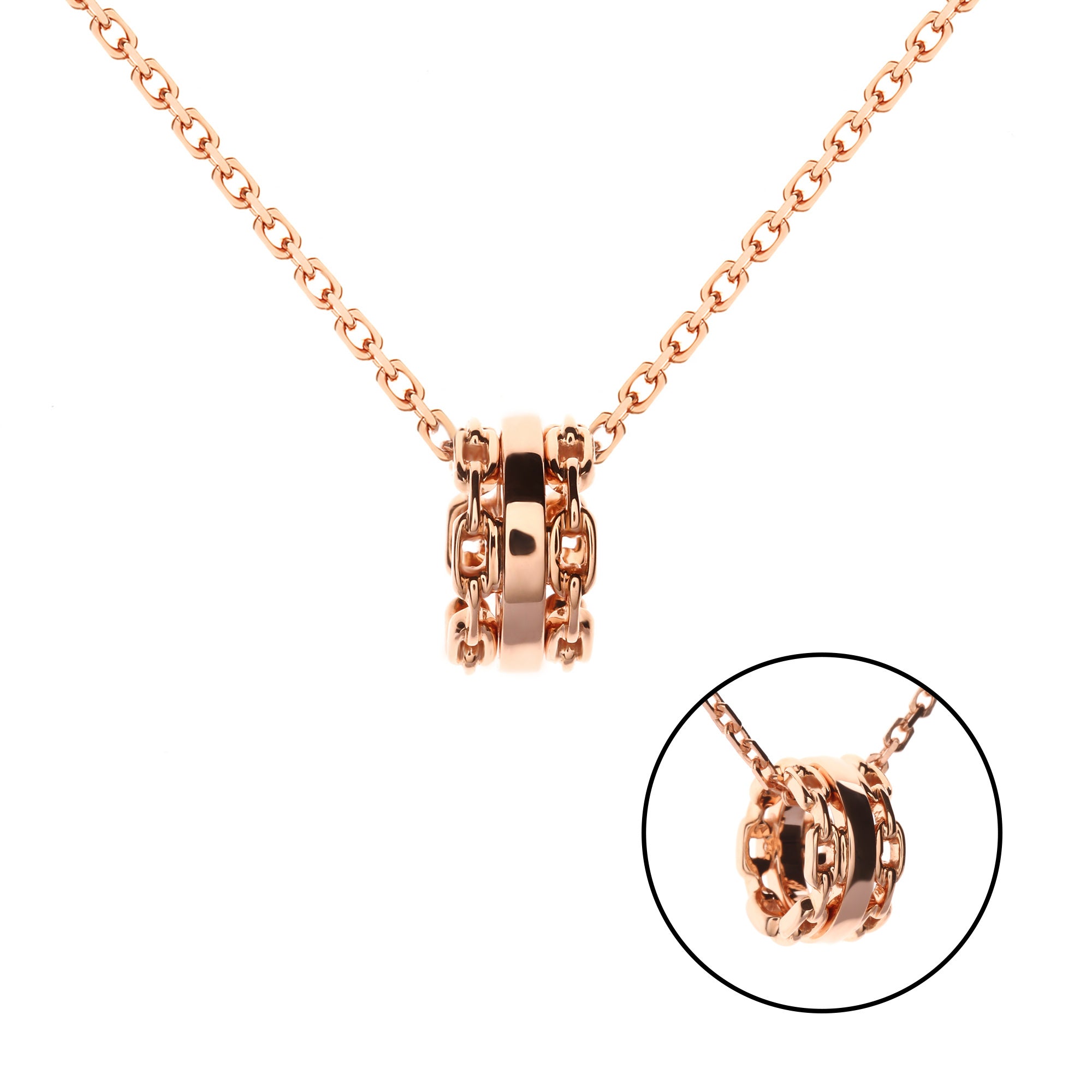 Tweddia Rotary Gold Necklace Rosegold (G2312190050)
