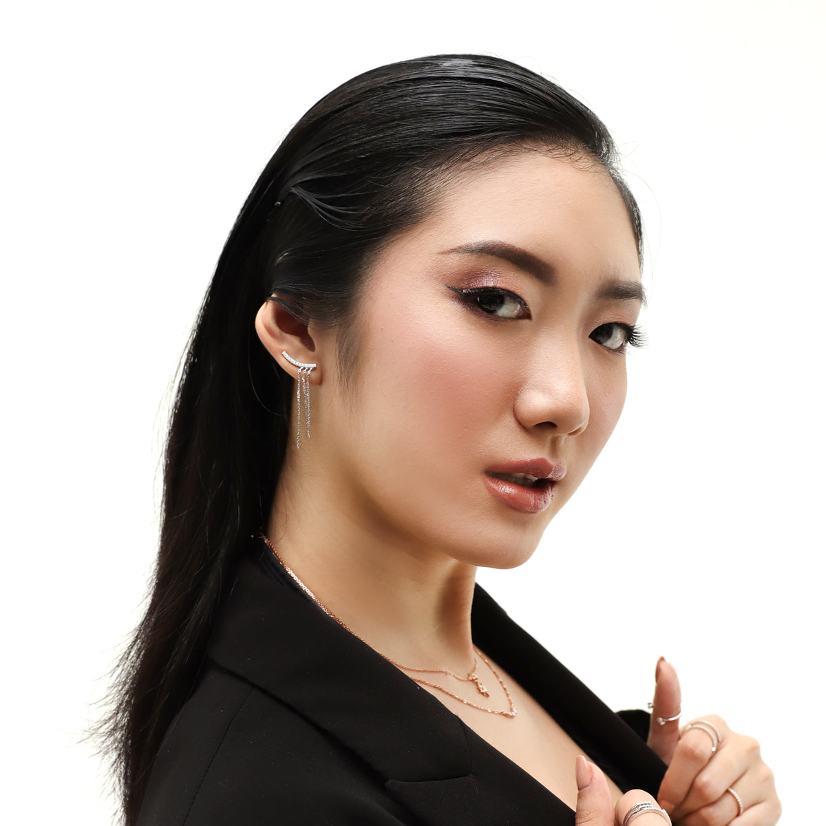 Ha Eun Diamond Earring (P2106170089)