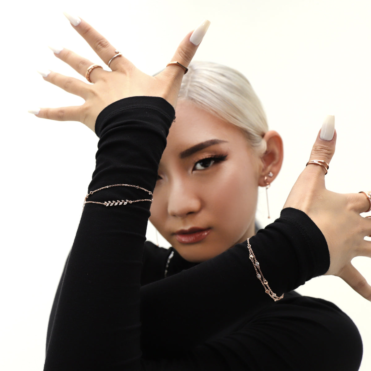 So Min Diamond Double Layer Bracelet (P2110140088)