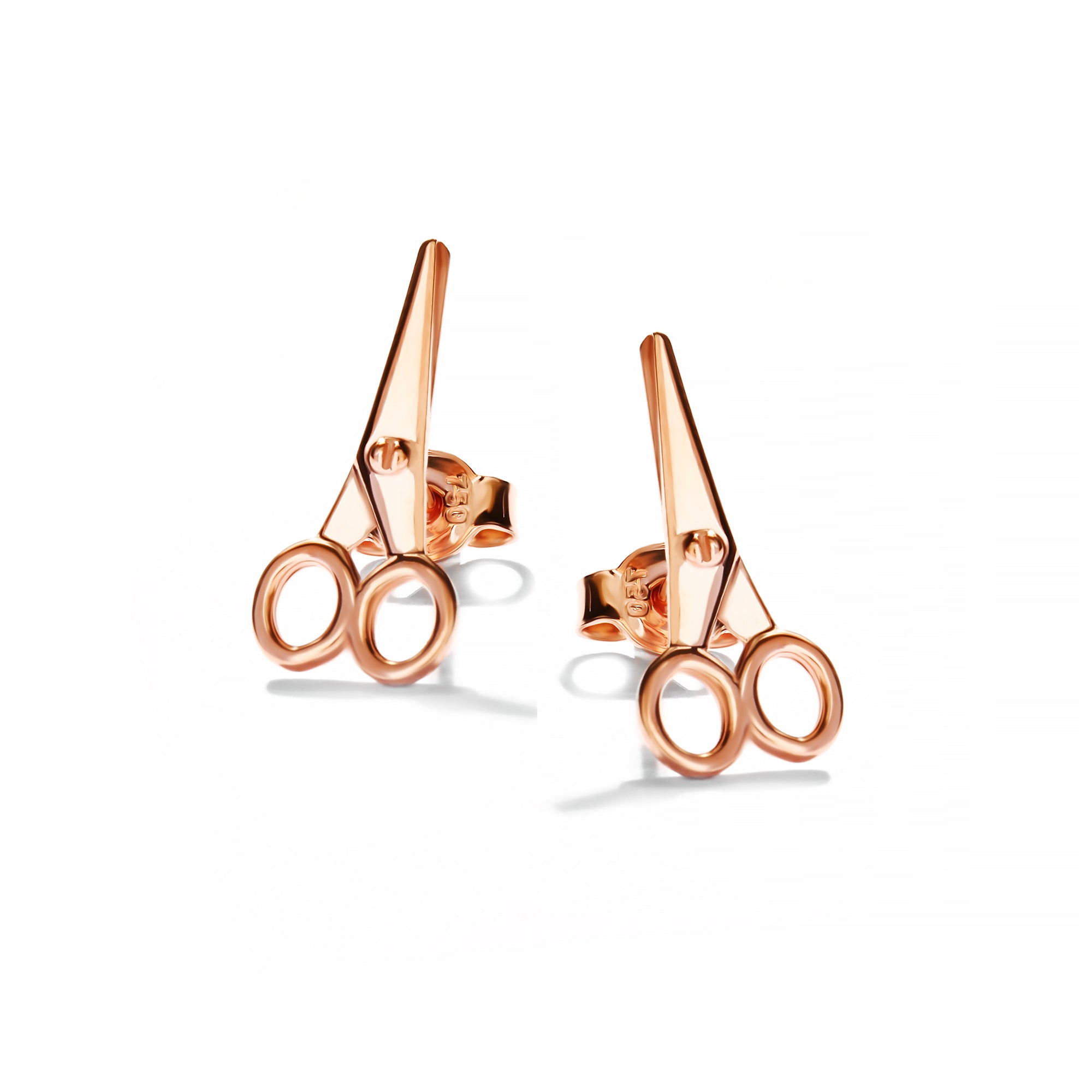 Scissors Gold Earring (S2302060211)