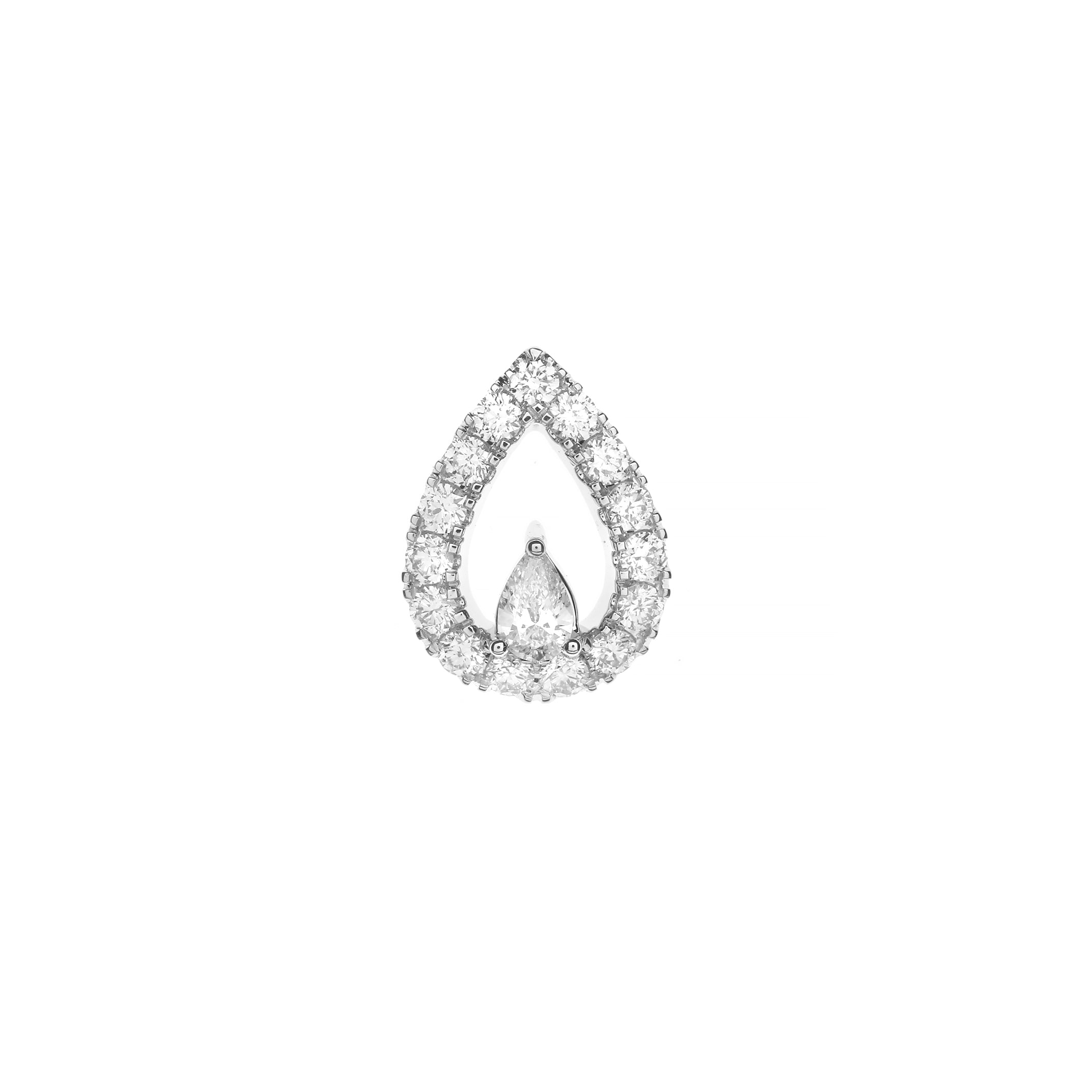 Albertine Pear Diamond Pendant (P2201110137)