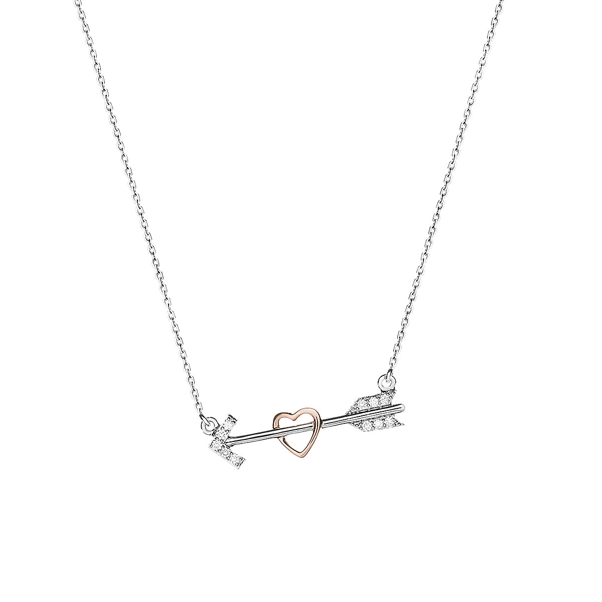 Bow of Heart Necklace (P2012150006)