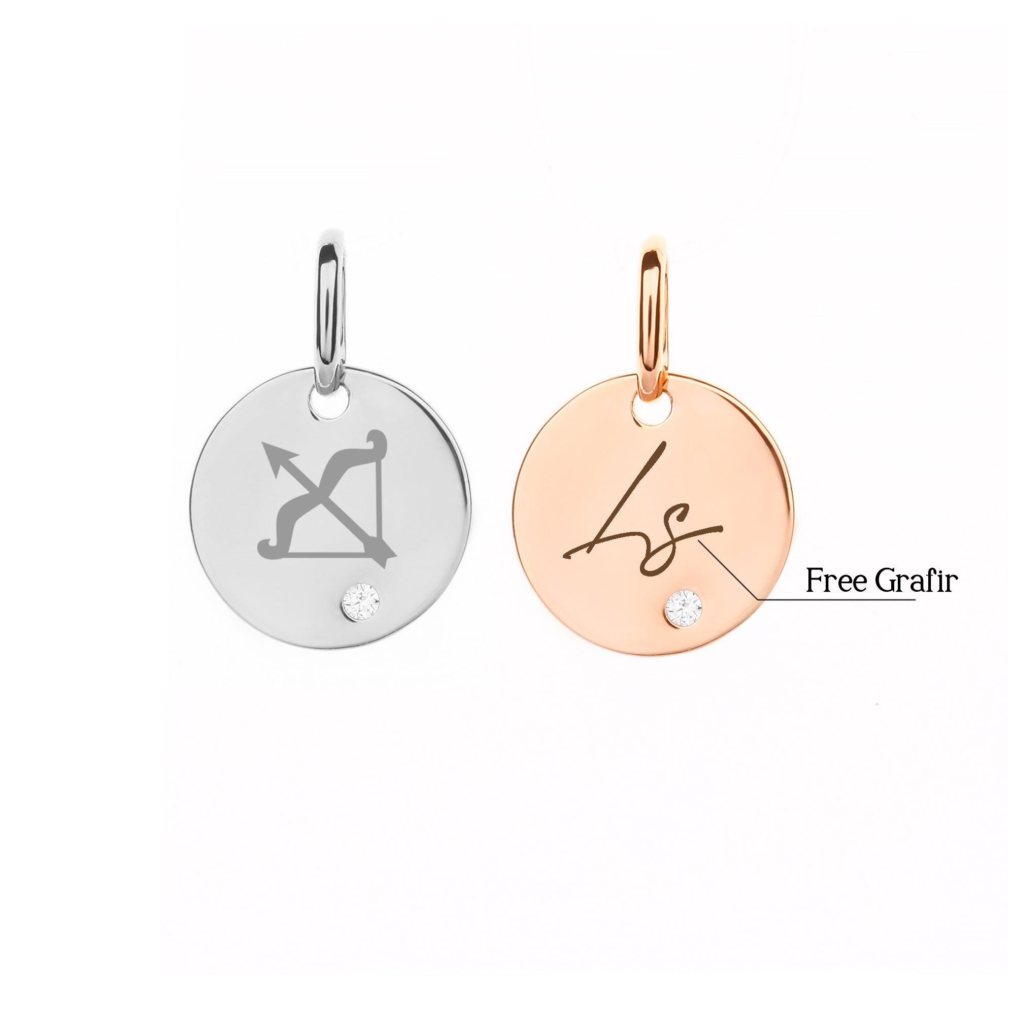 Coin Diamond Pendant (P2209220231)