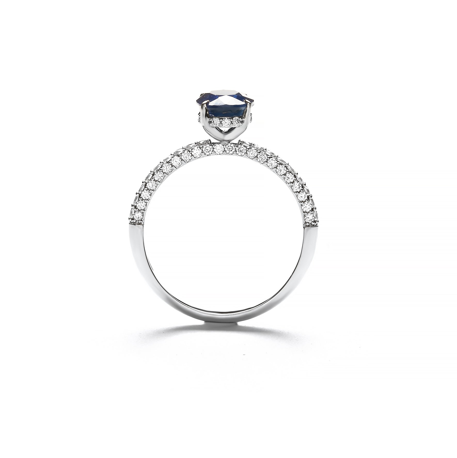 Cressida Diamond Ring With Sapphire (P2212130016)