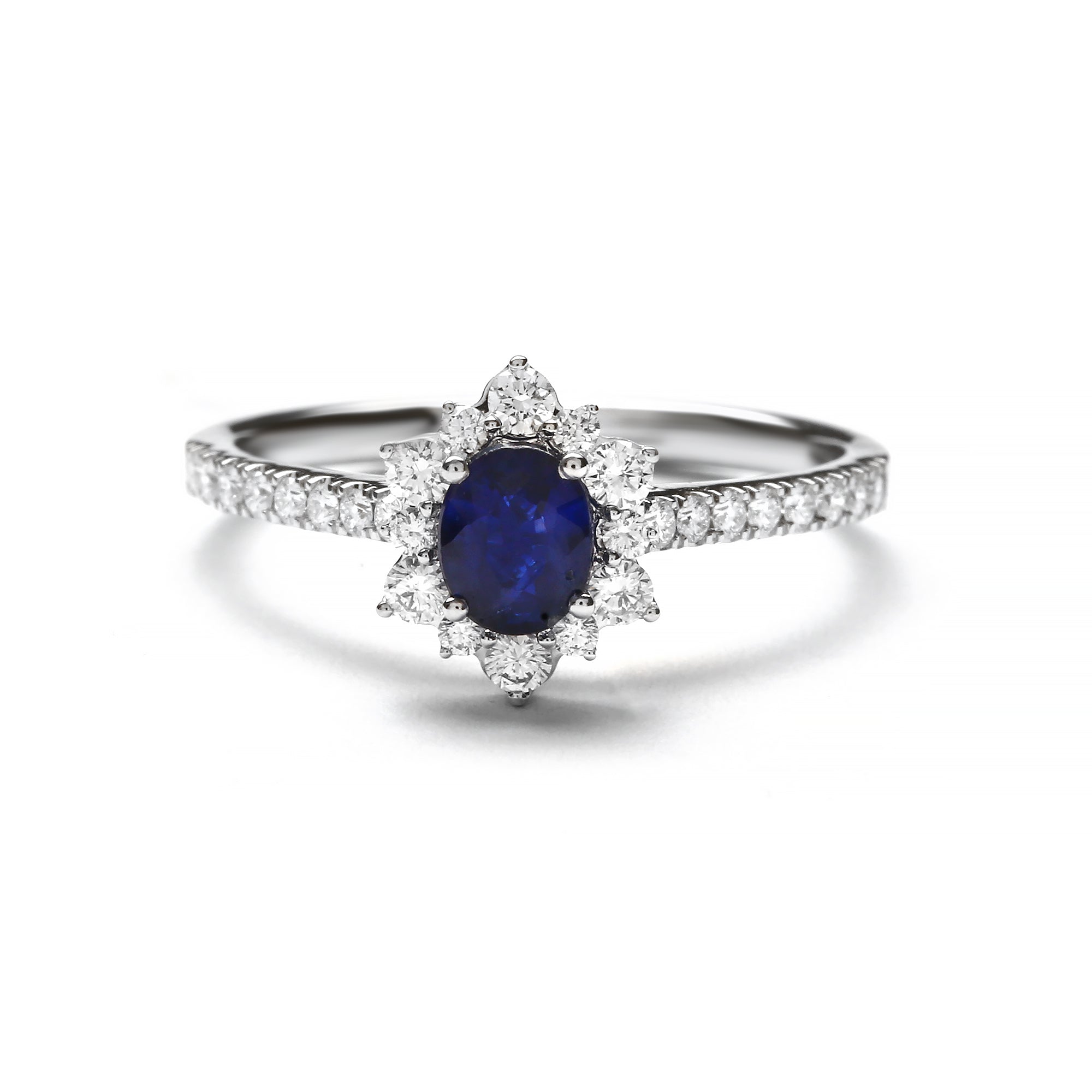 Delacruise Diamond Ring With Sapphire (P2301040006)