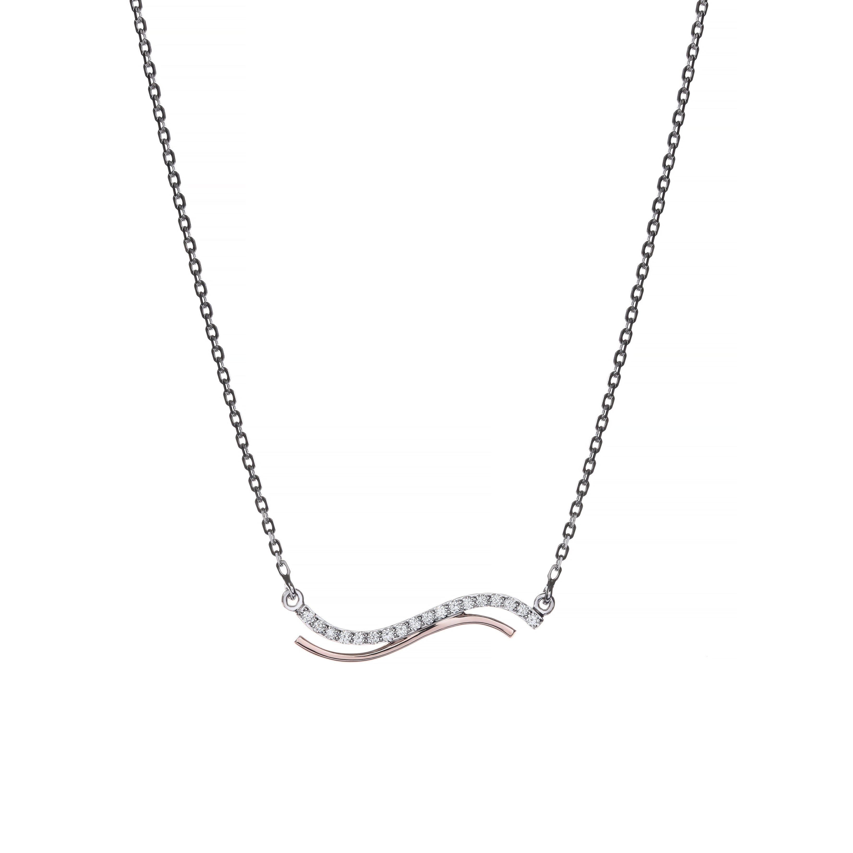 Dinda Two Tone Necklace (P2101060116)