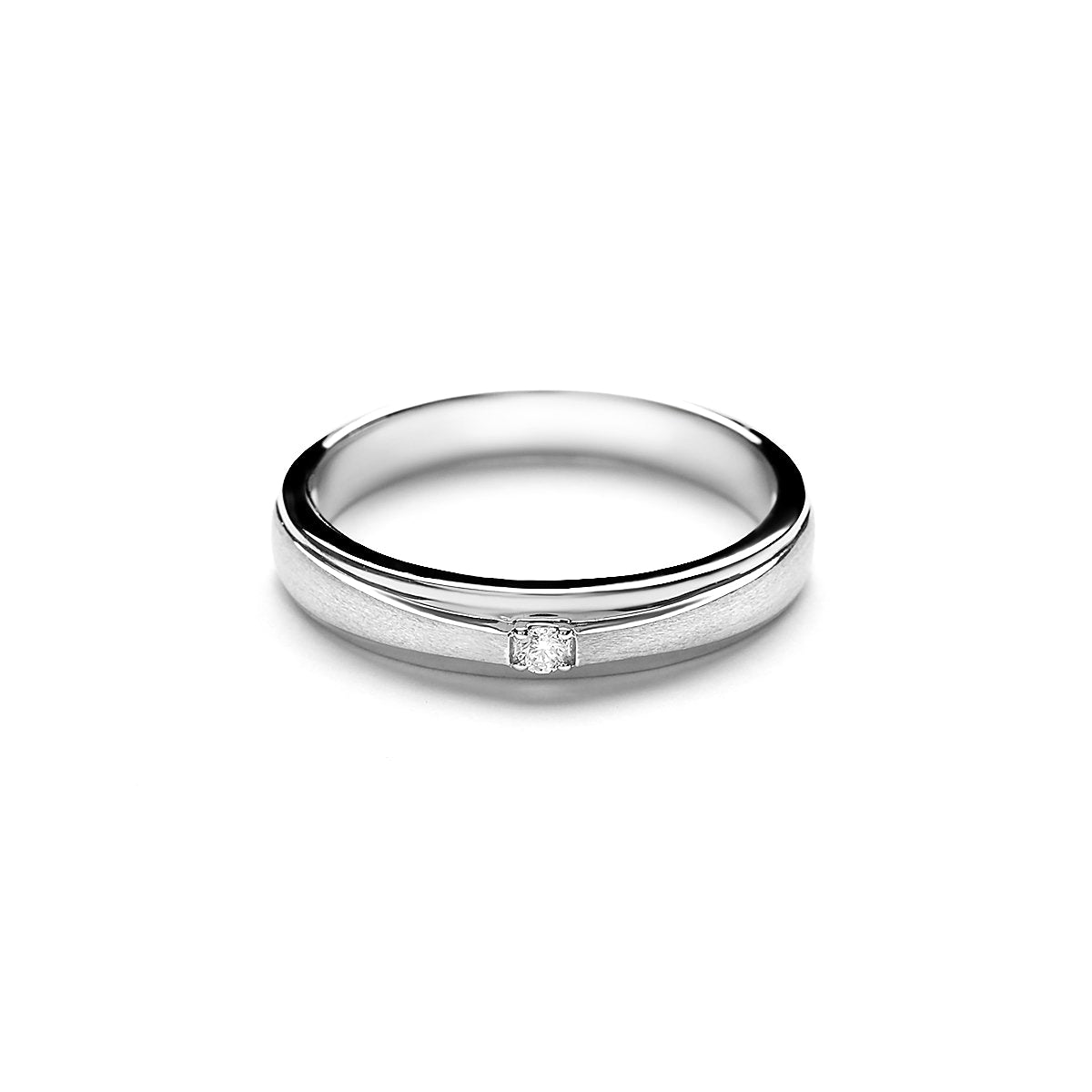 Elmira Platinum Diamond Ring (T2006170003)