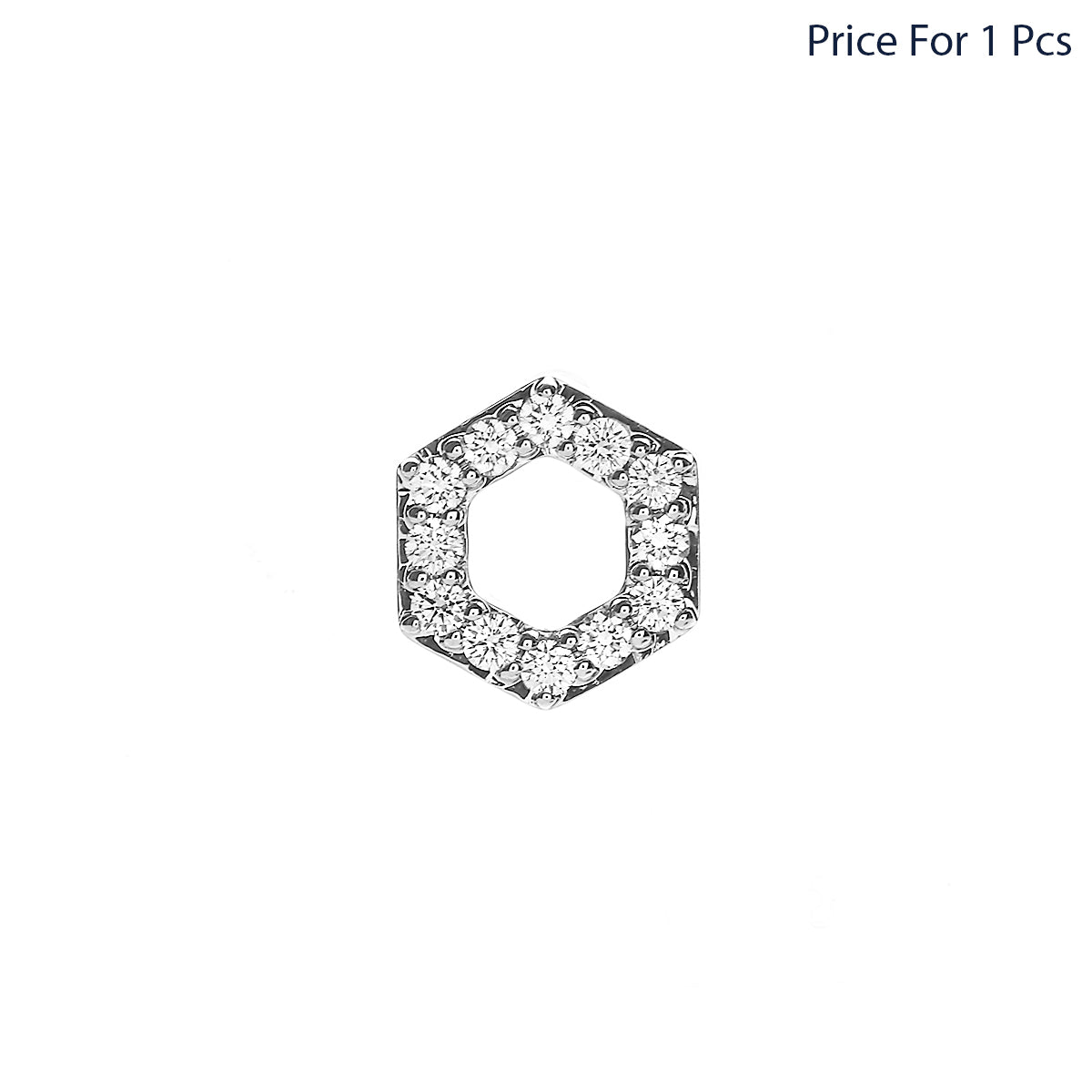 Hexania Stud Diamond Earrings (P2006120020)