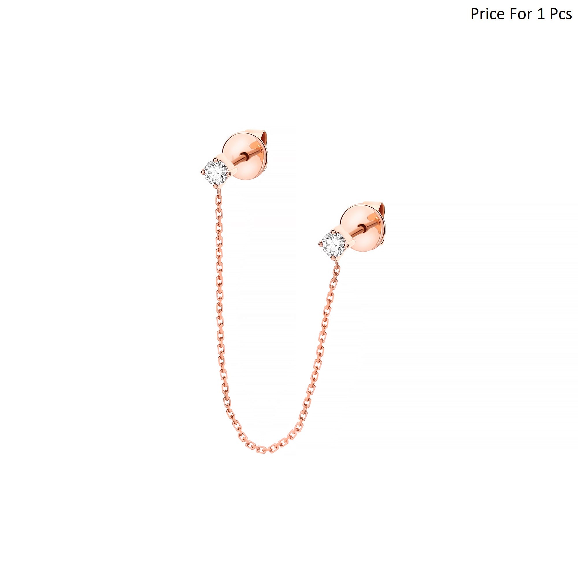 Livia Hanging Stud Diamond Earrings (P2108200109)